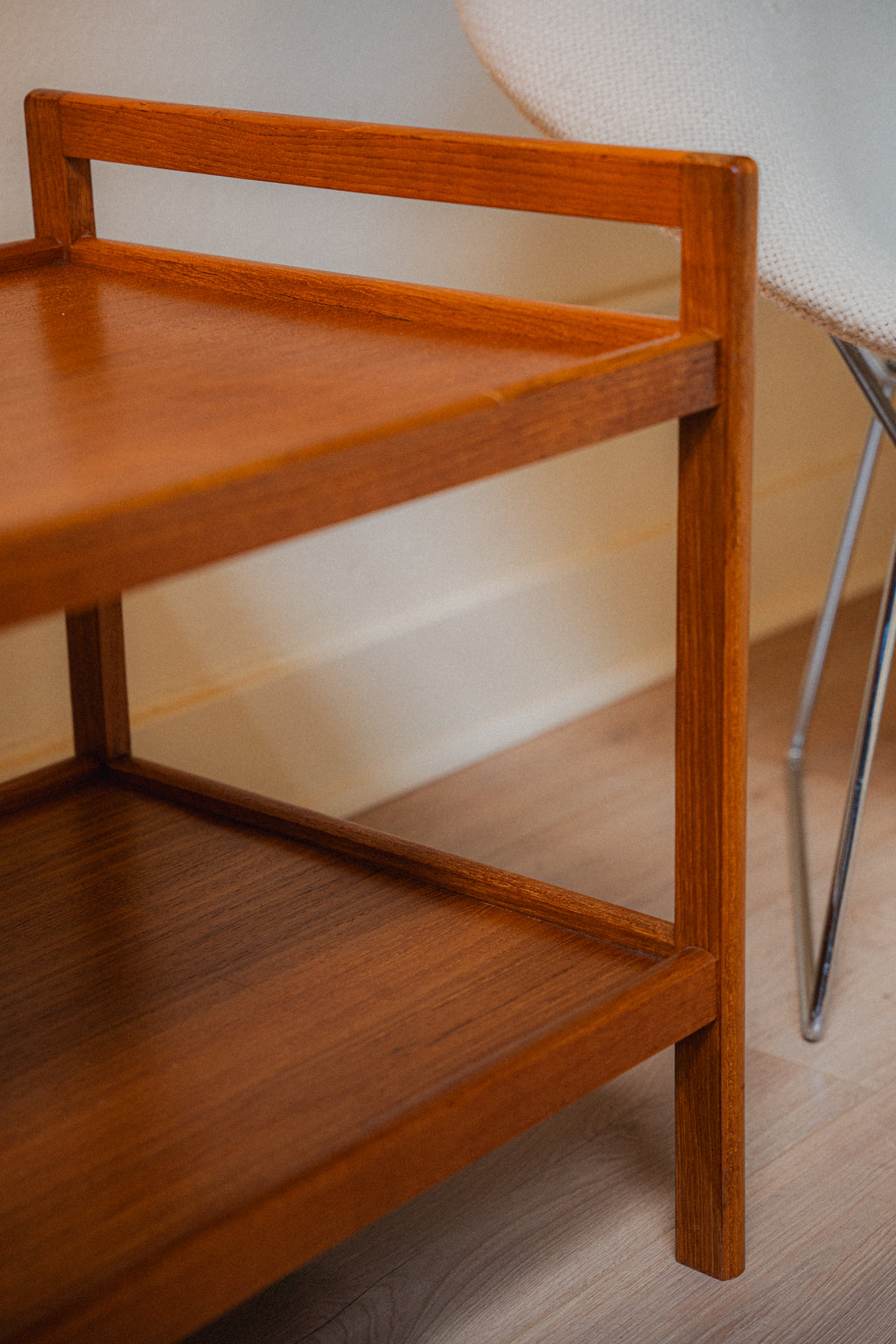 Danish Teak Bar Cart