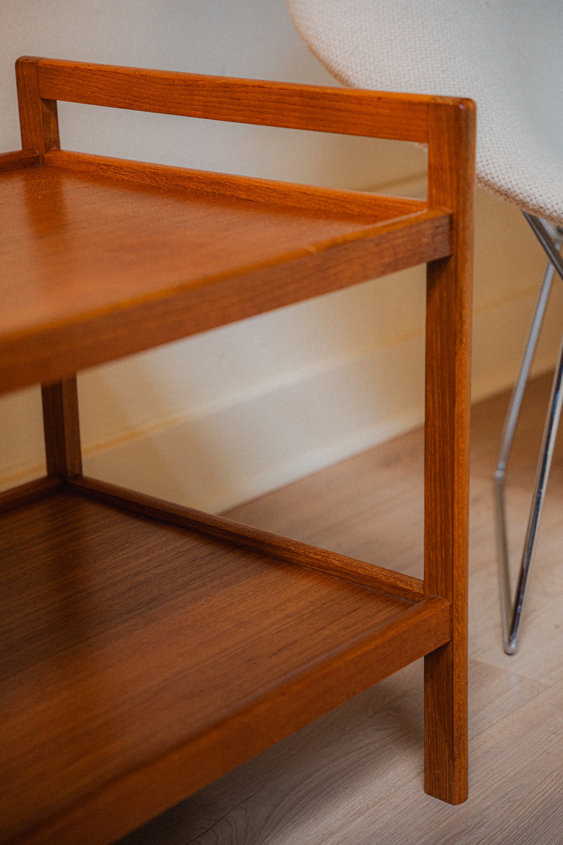 Danish Teak Bar Cart