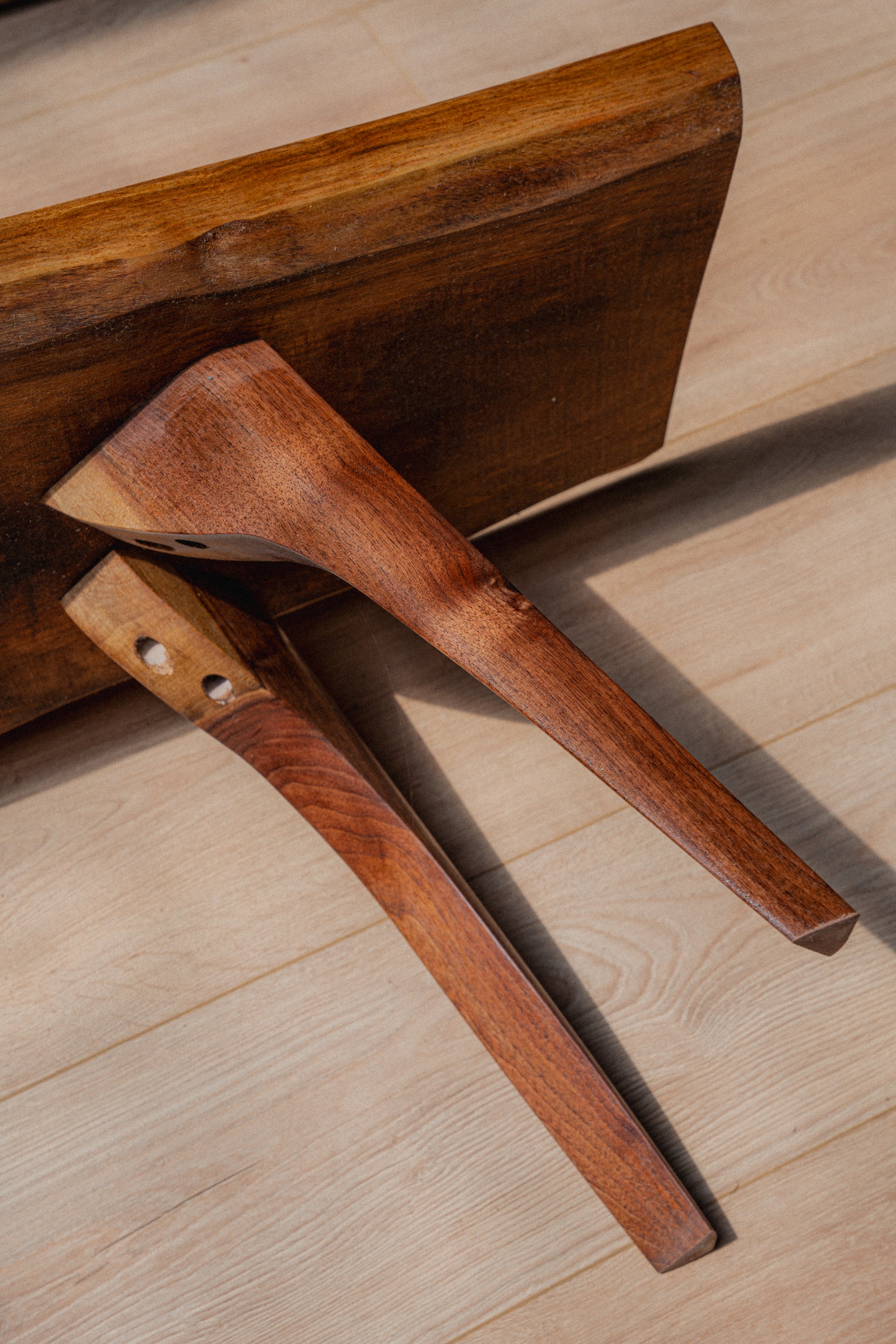 Solid Walnut Live-Edge Coffee Table