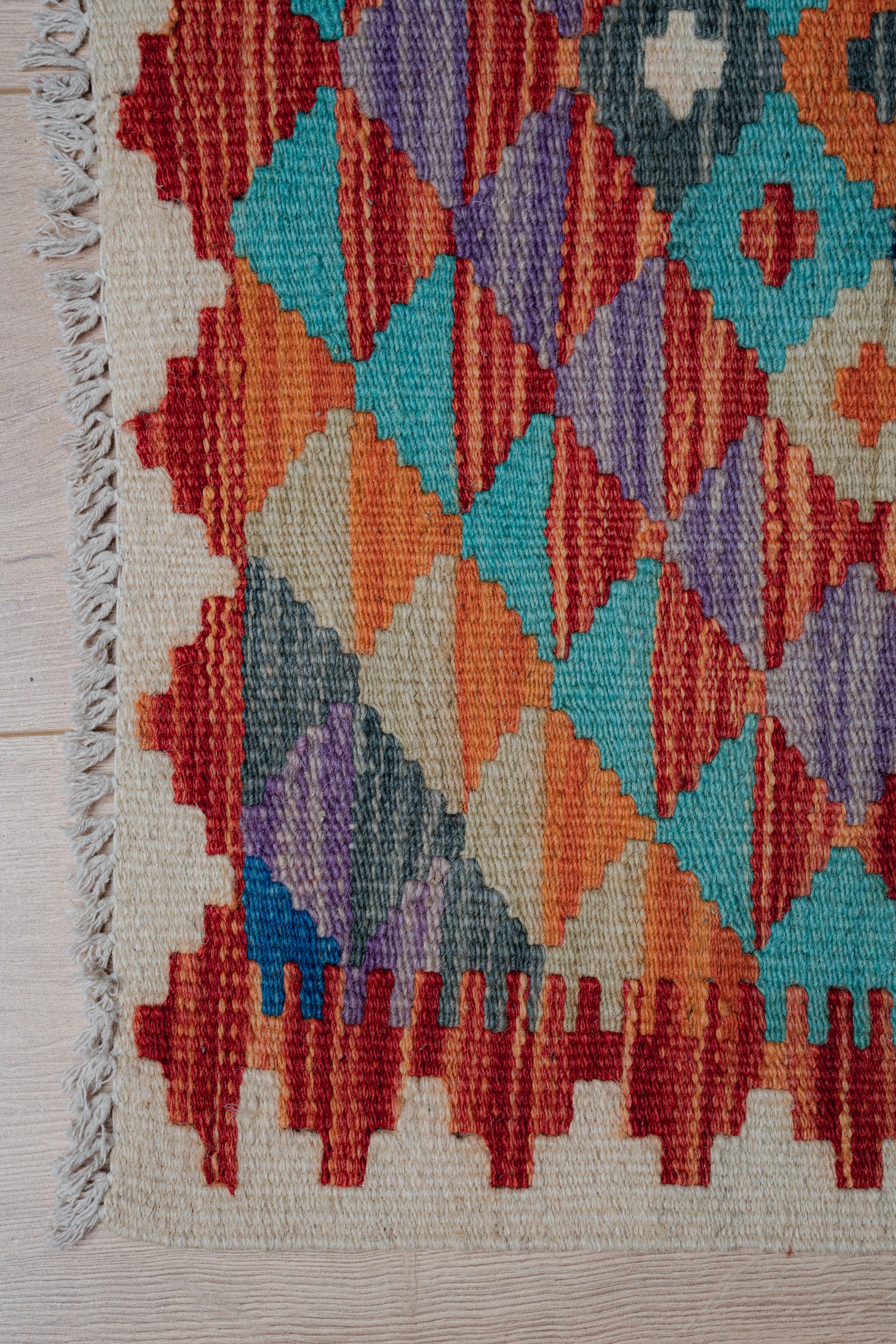 Maimana Afghan Kilim - 2'3" x 2'9"