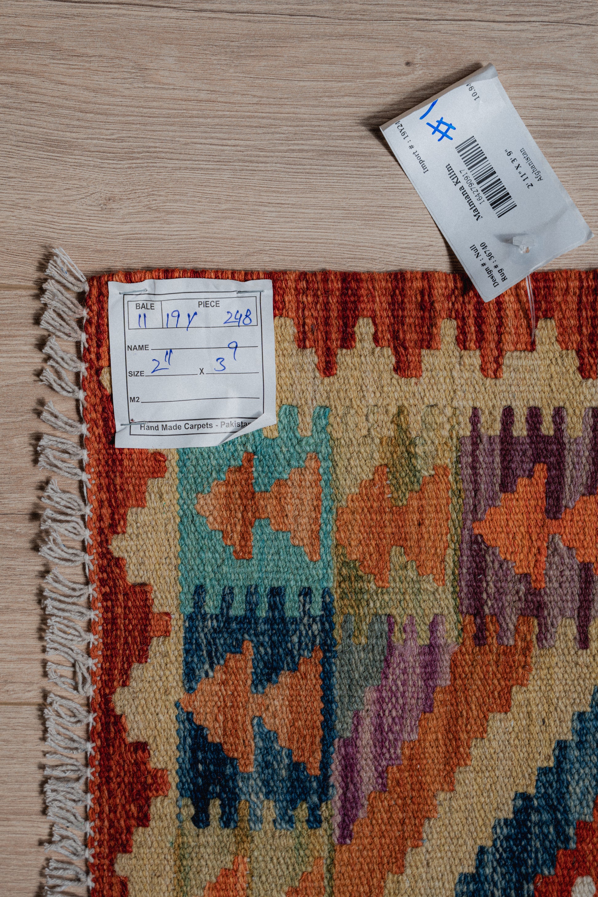 Maimana Afghan Kilim - 2'11 x 3'9
