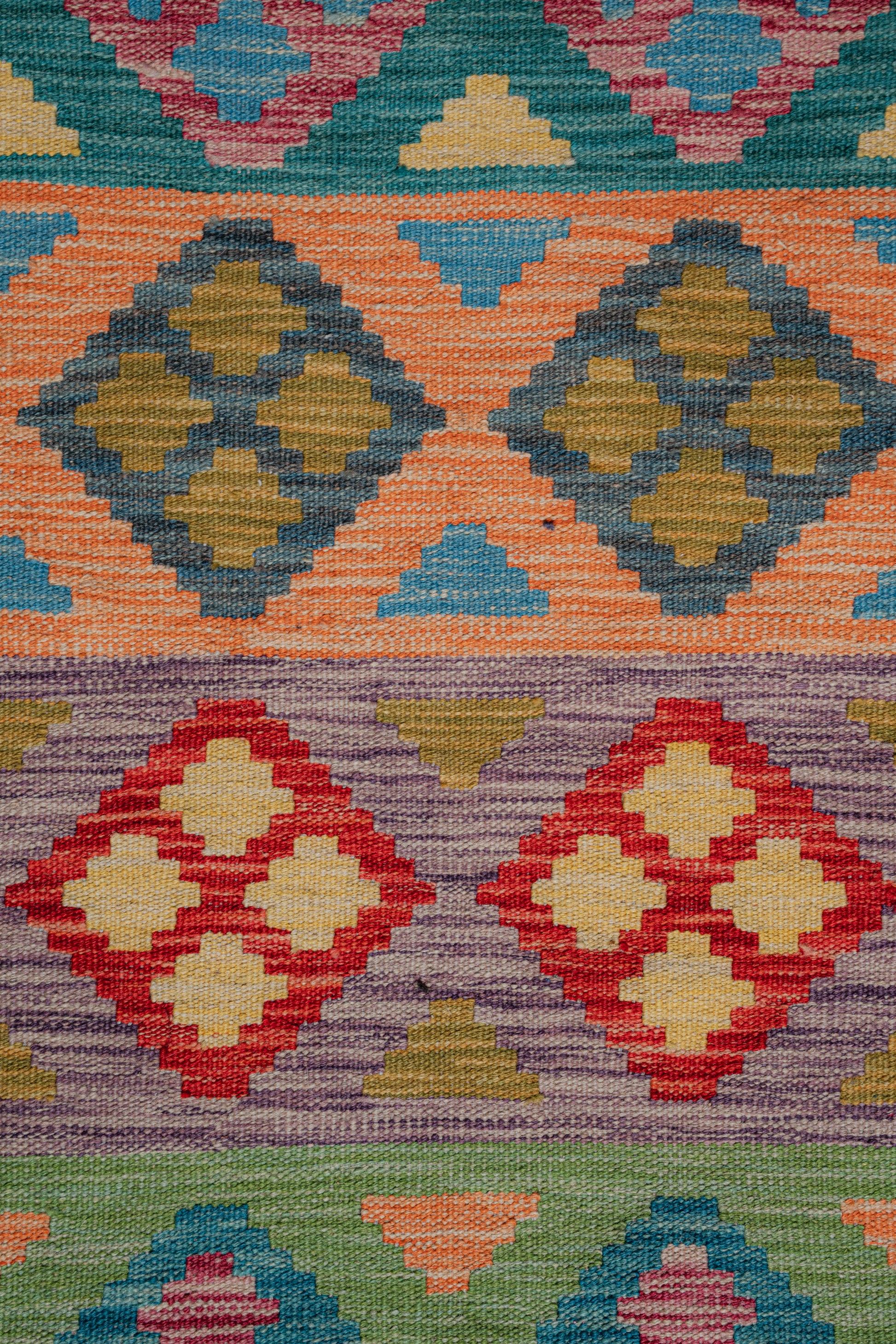 Maimana Afghan Kilim - 4'2 x 2'8