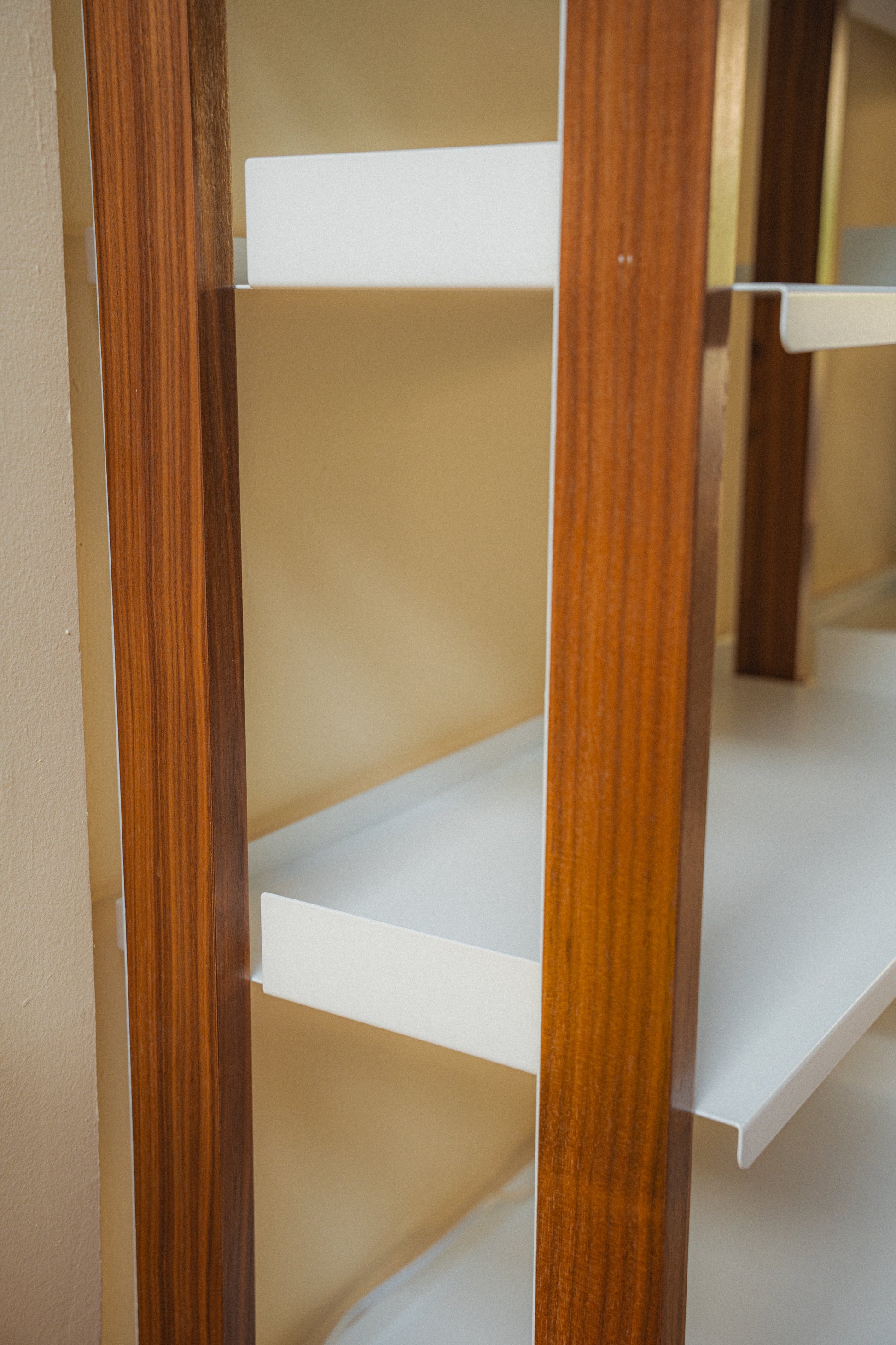 Floyd Walnut Double Shelving Unit