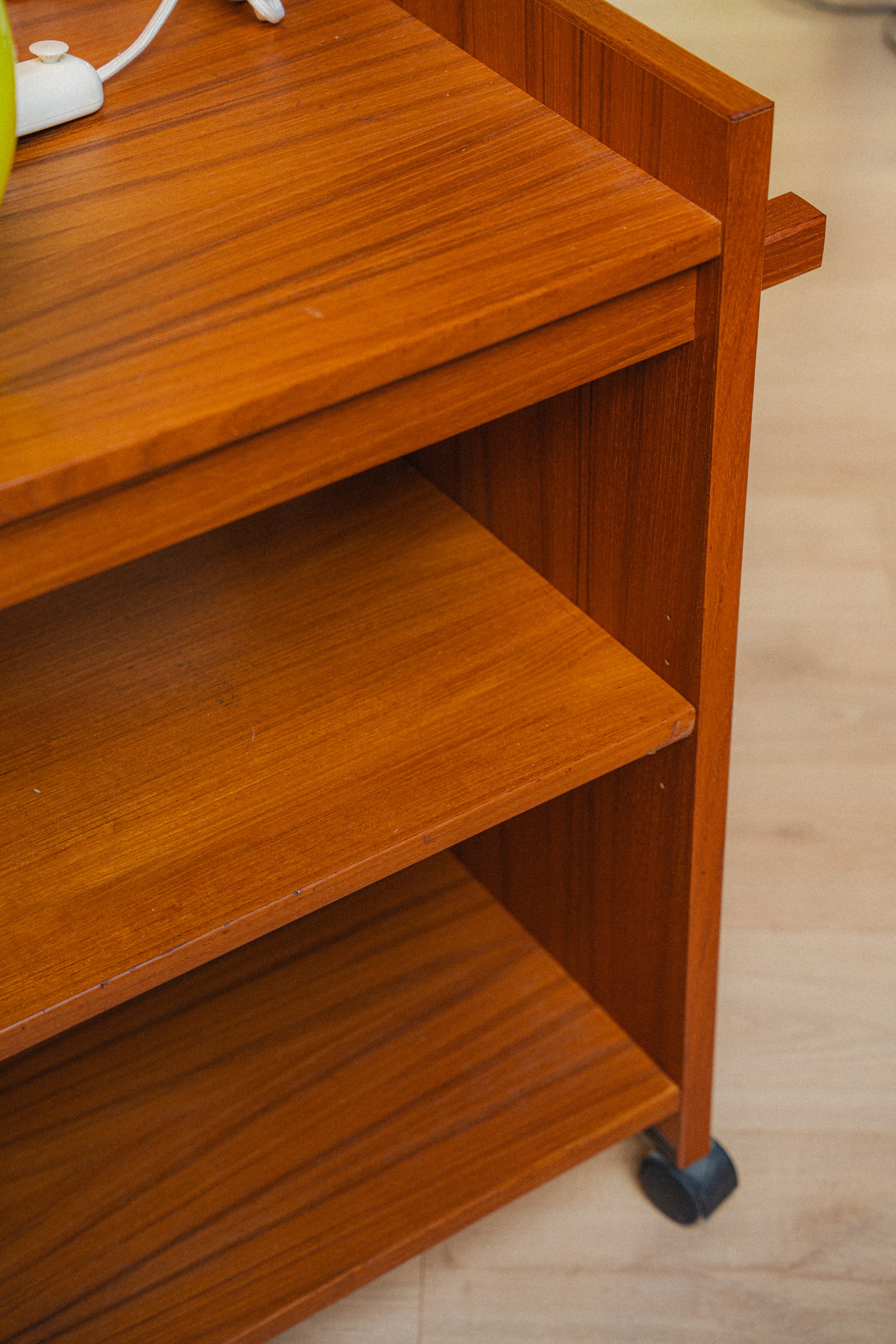 Danish Teak Bar Cart