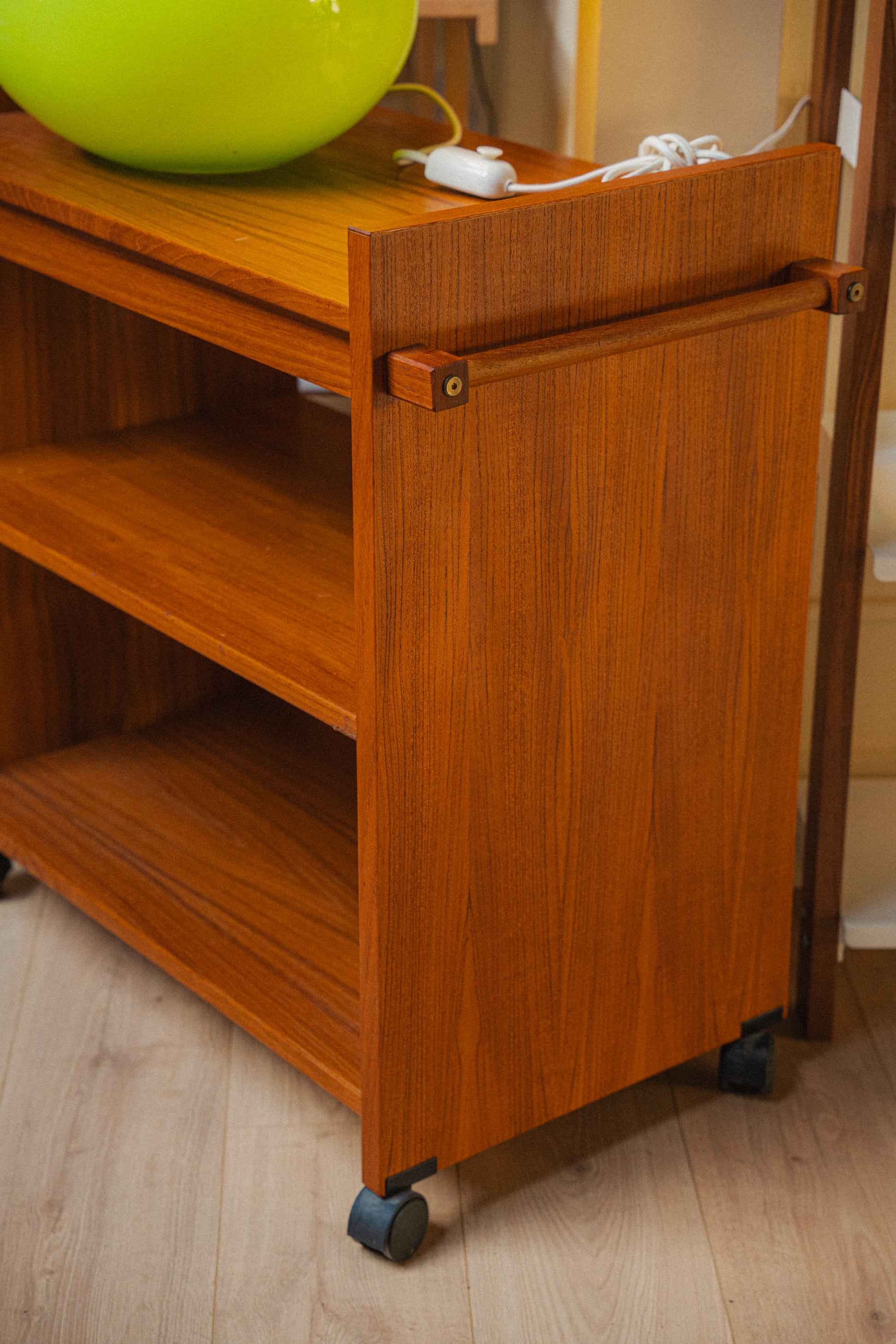 Danish Teak Bar Cart