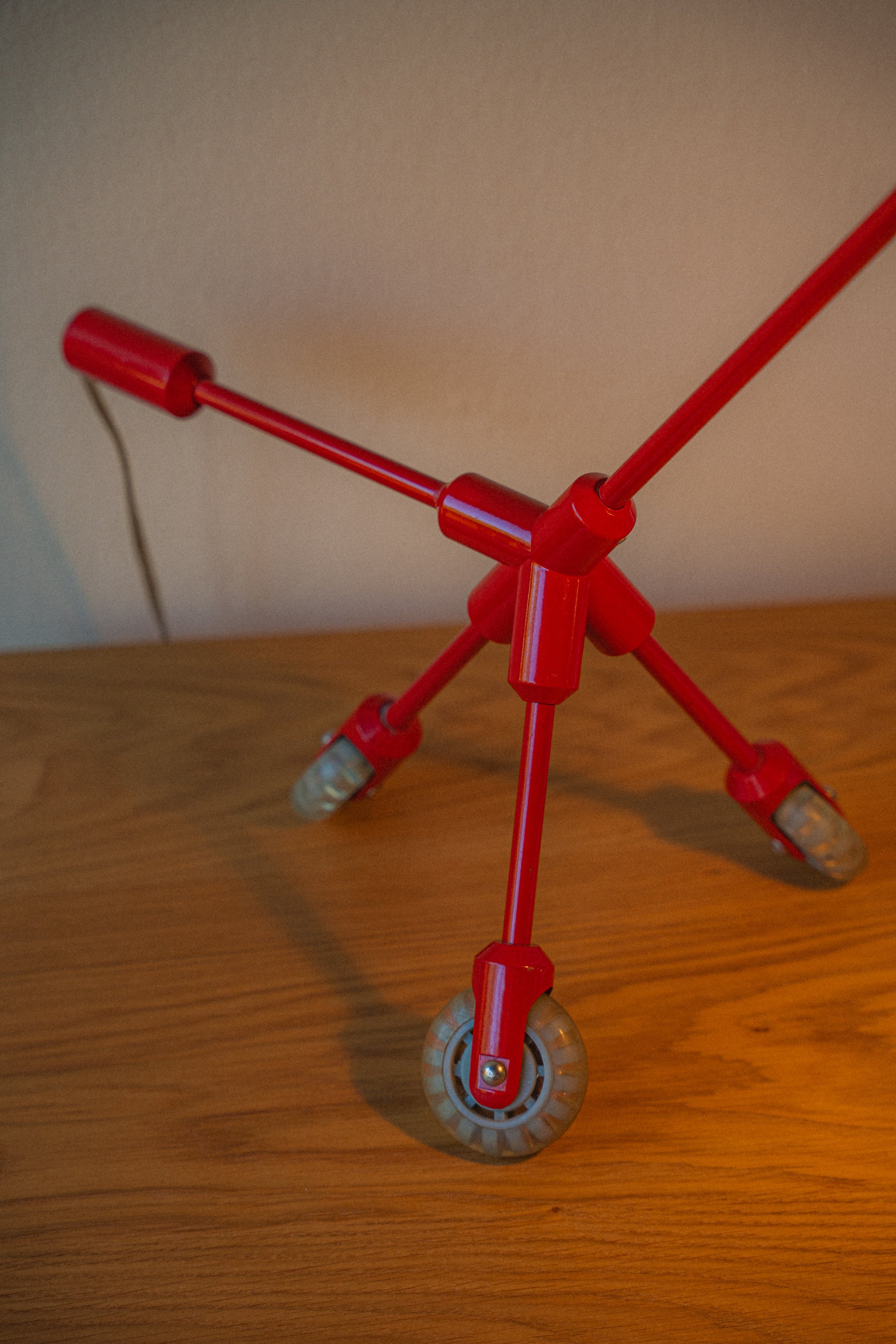 Vintage IKEA "Red Dog" Lamp by Harry Allen
