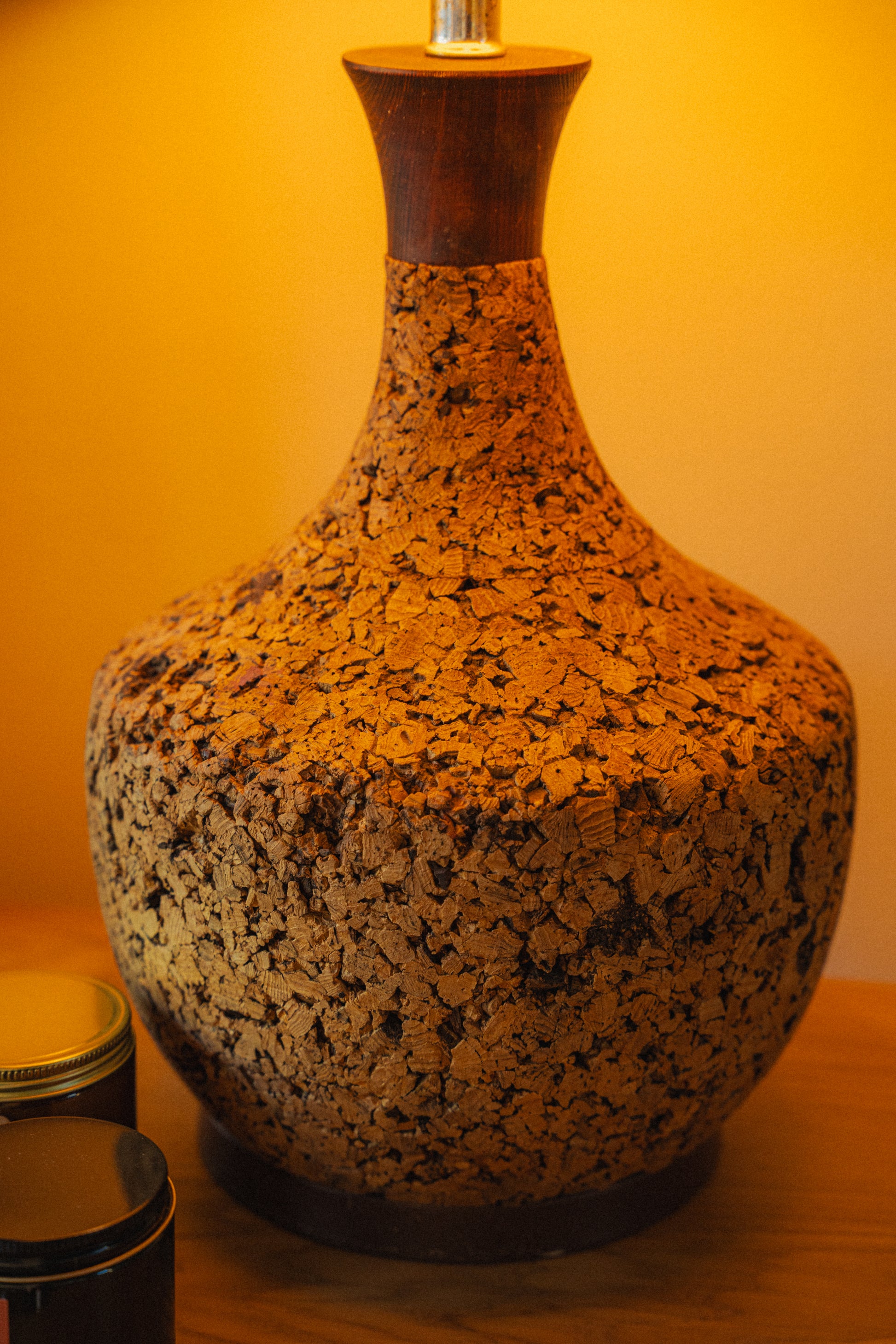MCM Cork Lamp
