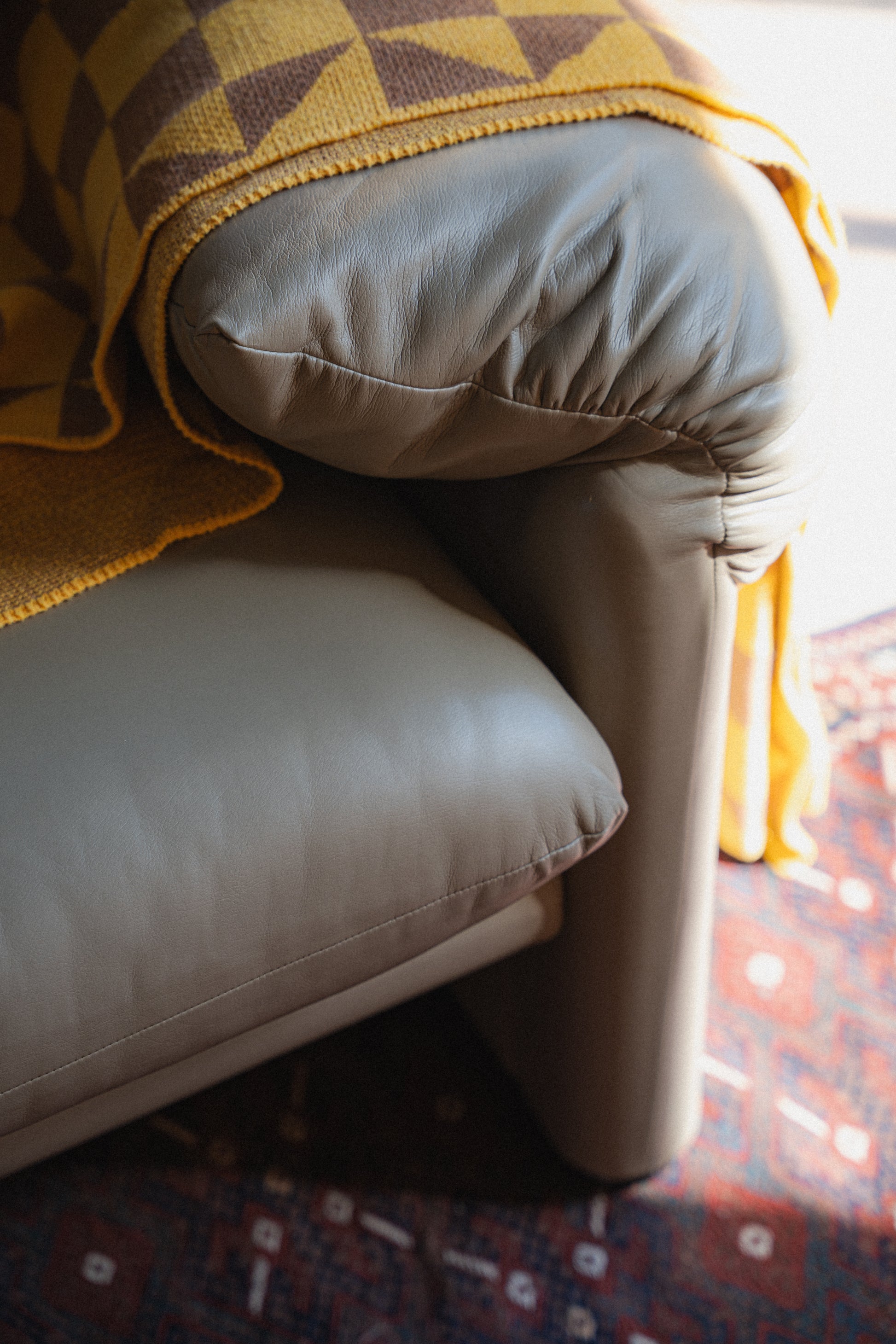 Maralunga Sofa by Vico Magistretti for Cassina