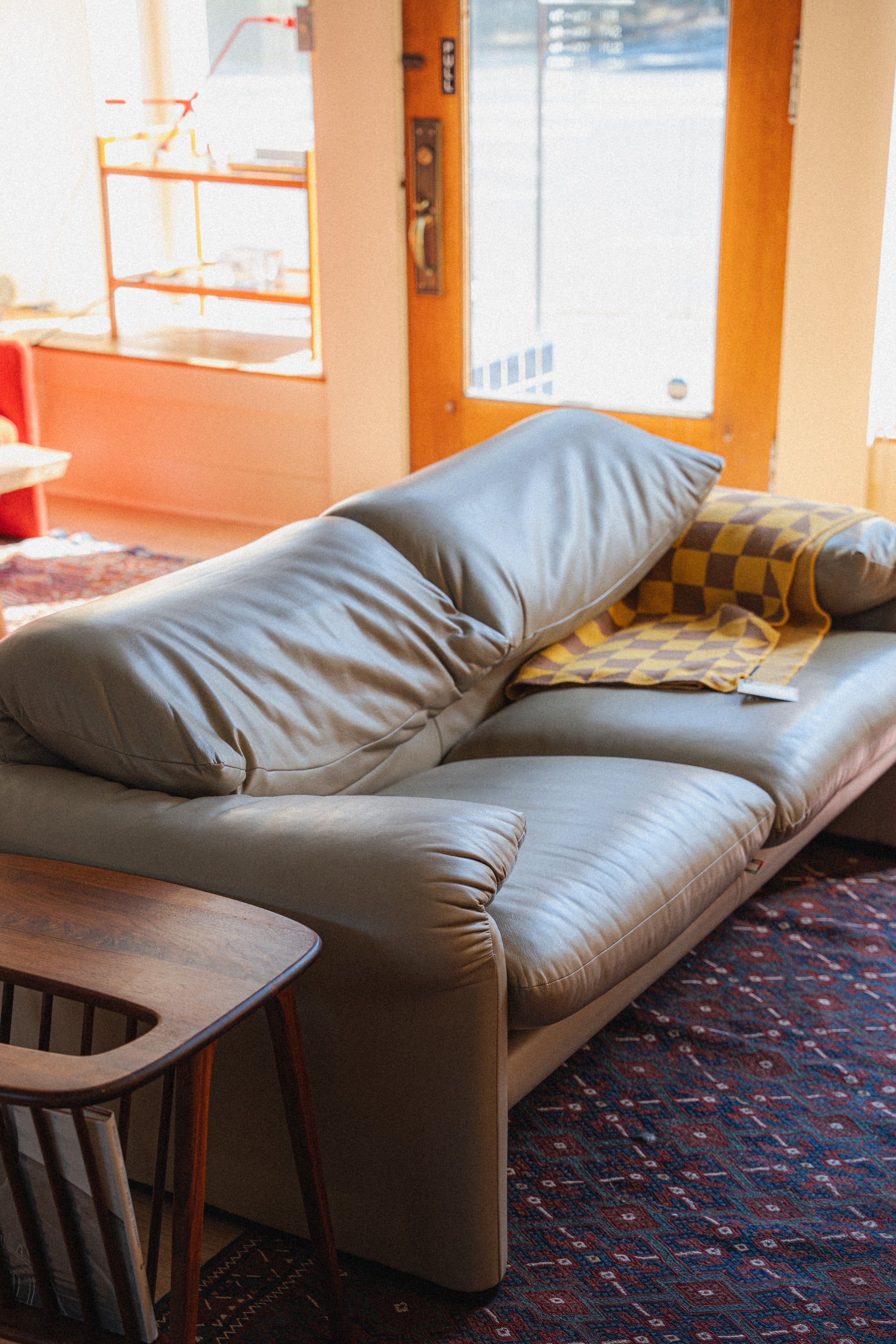 Maralunga Sofa by Vico Magistretti for Cassina
