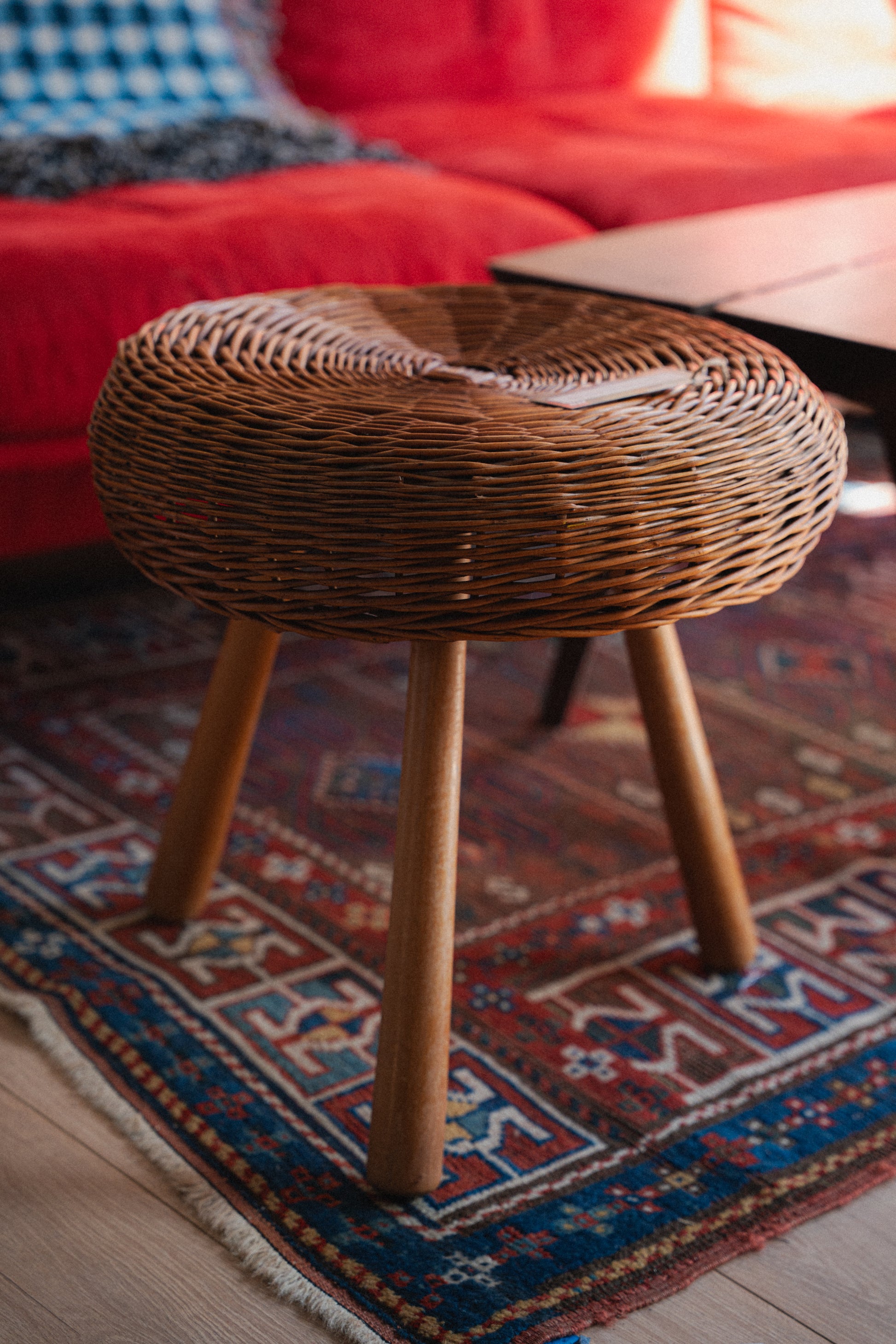 Tripod Stool in the Manner of Tony Paul