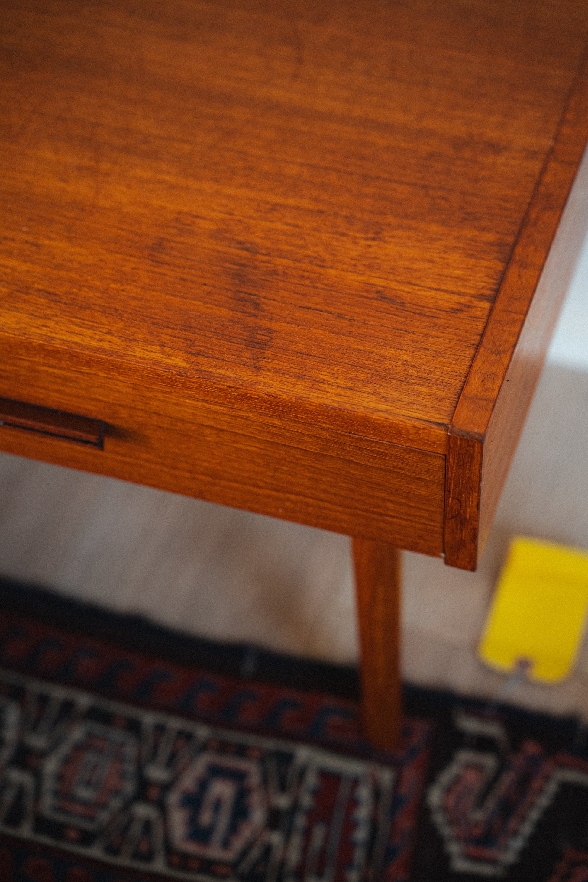Teak End Table / Night Stand with Drawer by PBJ Mobler