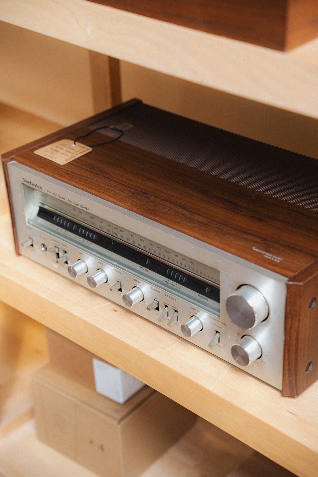 1970's Technics AM/FM Stereo Reciever, Model SA-303