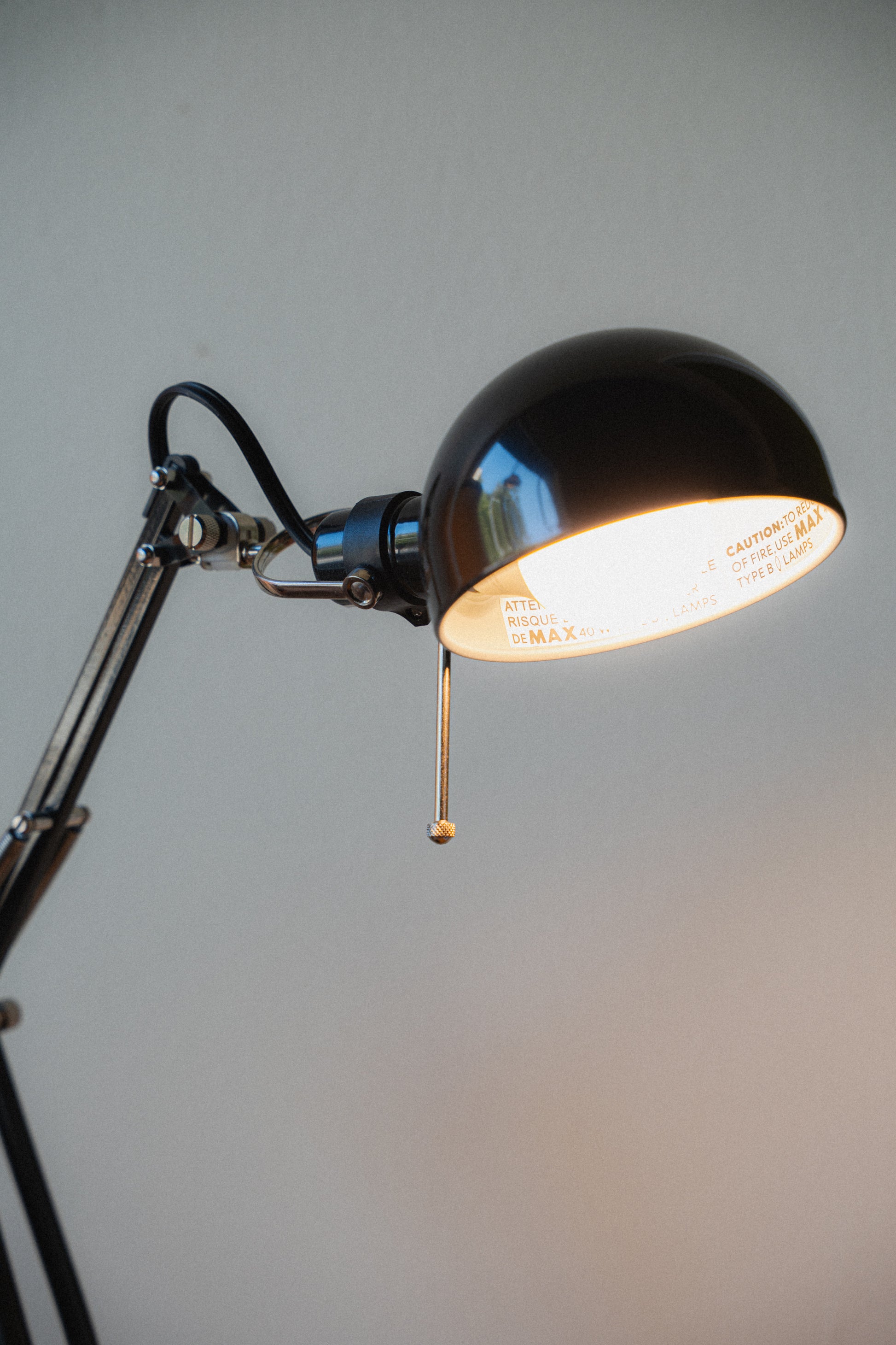 IKEA FORSÅ A0501 Black Desk Table Lamp