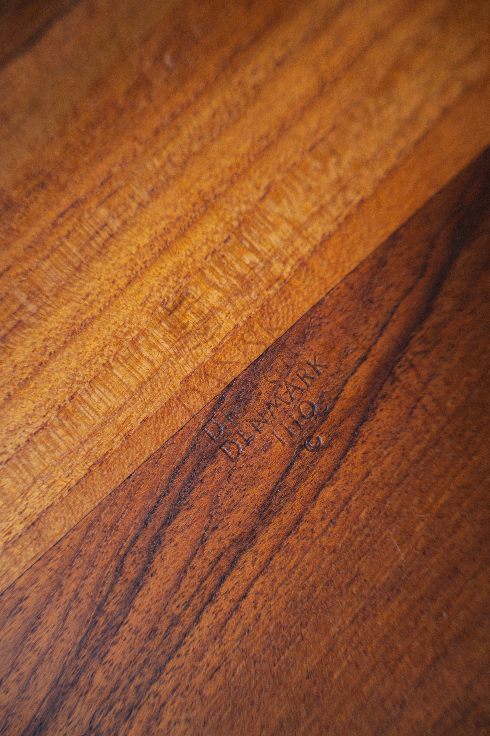 Danish Teak End Cuttings Serving Tray by DANSK