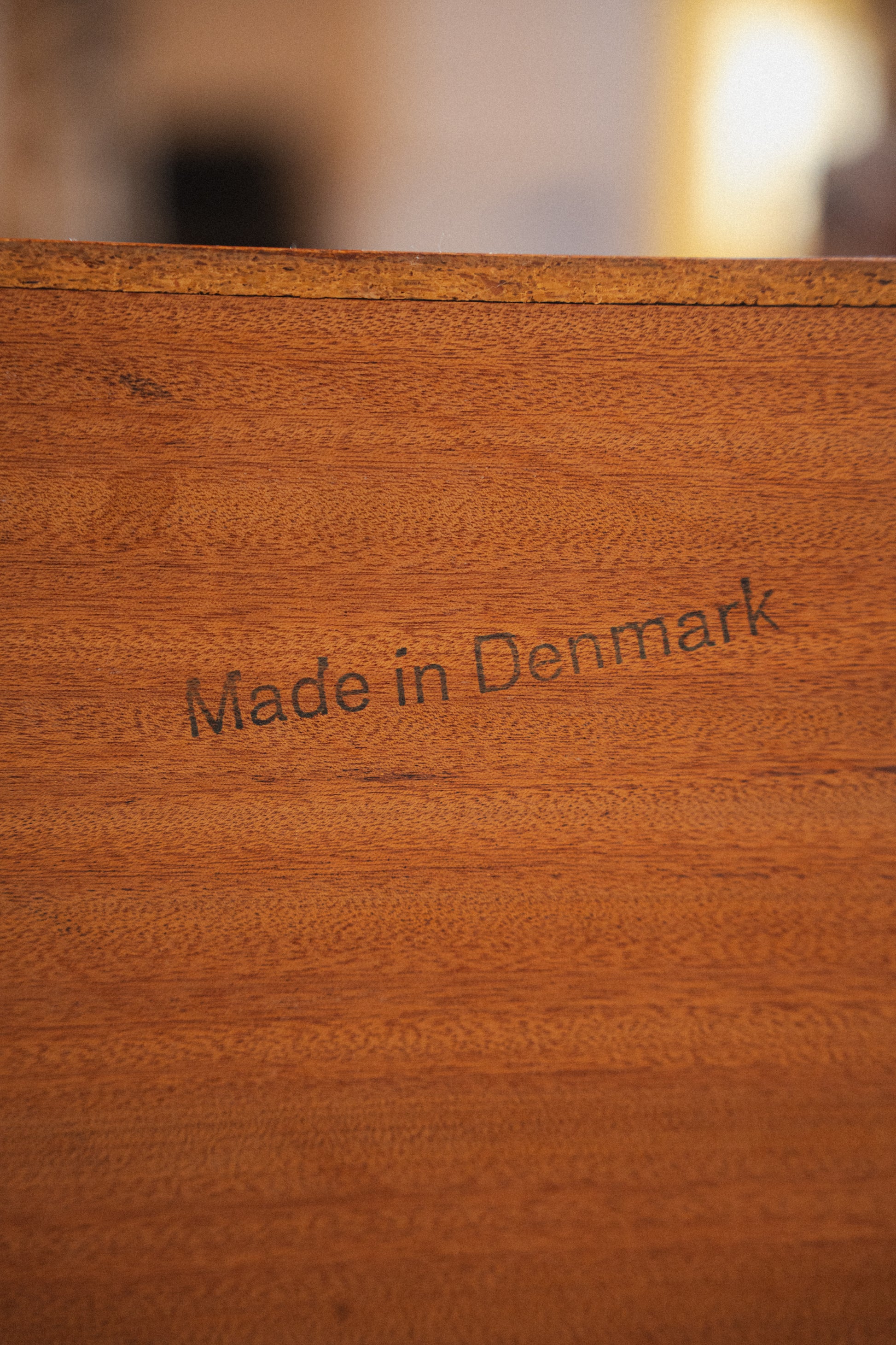 Danish Teak Dovetail 9-Drawer Dresser by Del-Teet