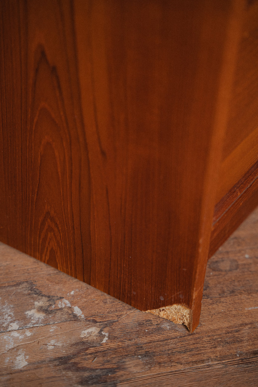 Danish Teak Dovetail 9-Drawer Dresser by Del-Teet