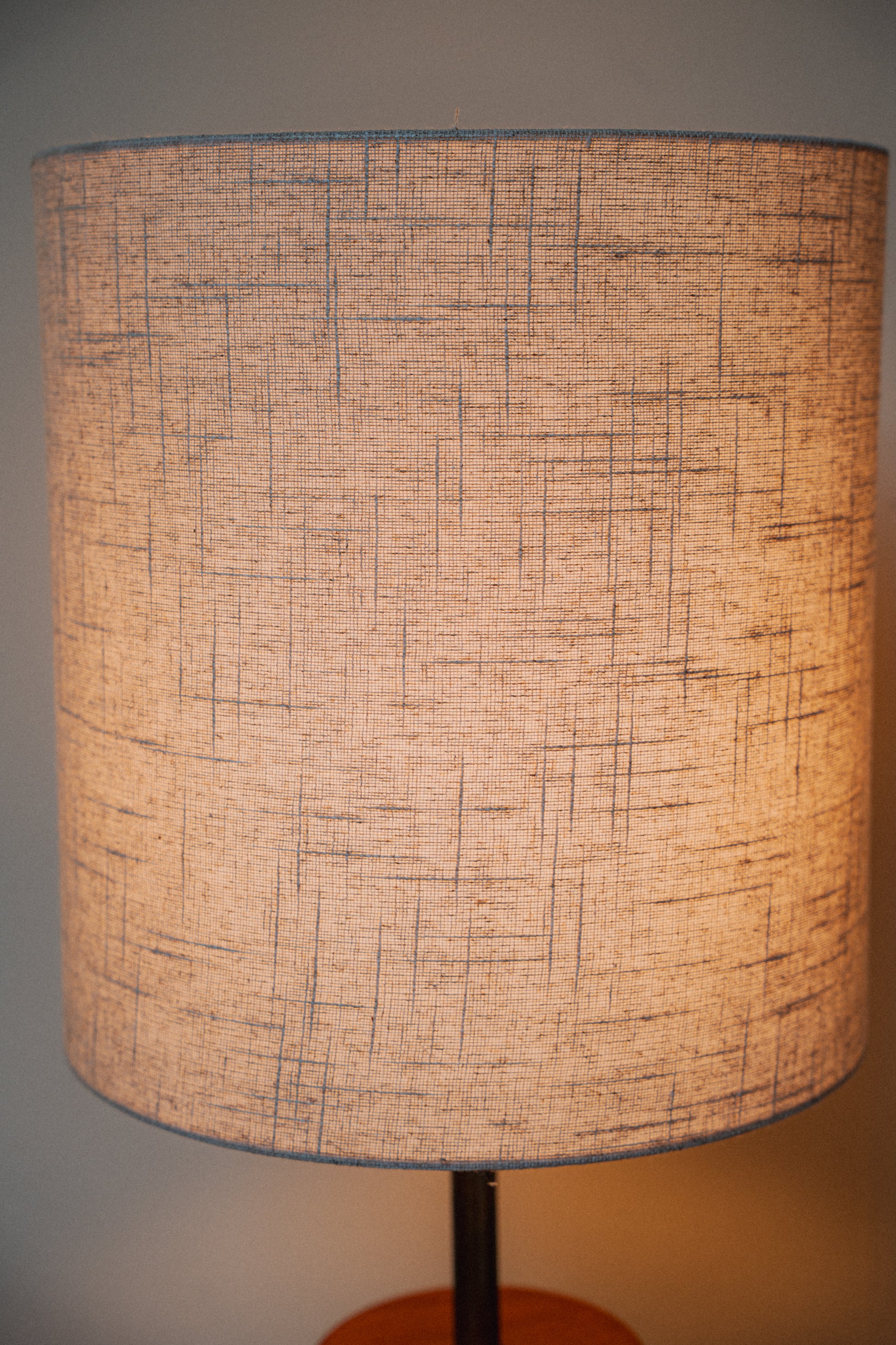 Restored Brass & Teak MCM Lamps (Pair)