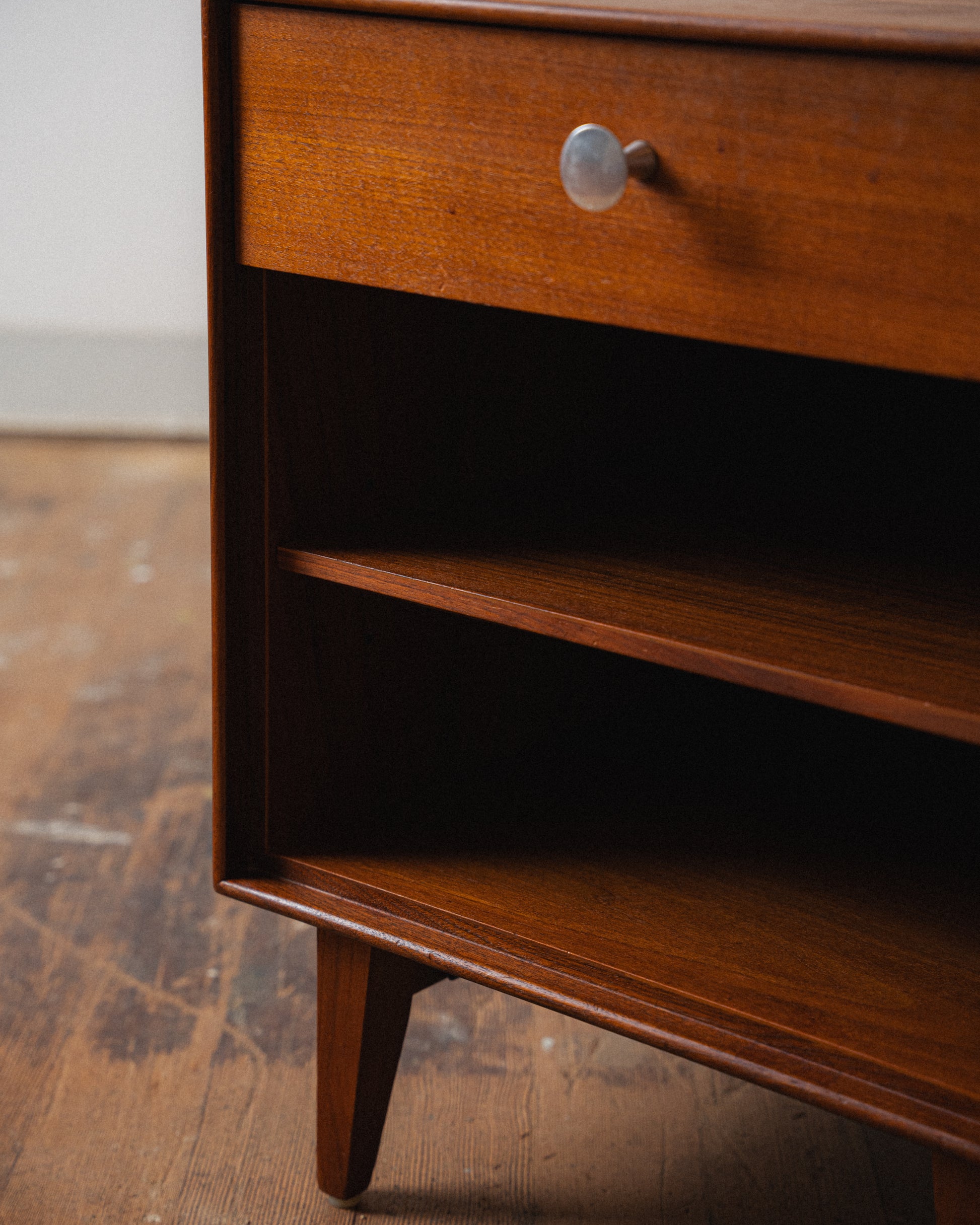 1954 Pair of George Nelson Thin Edge Bedside Tables for Herman Miler