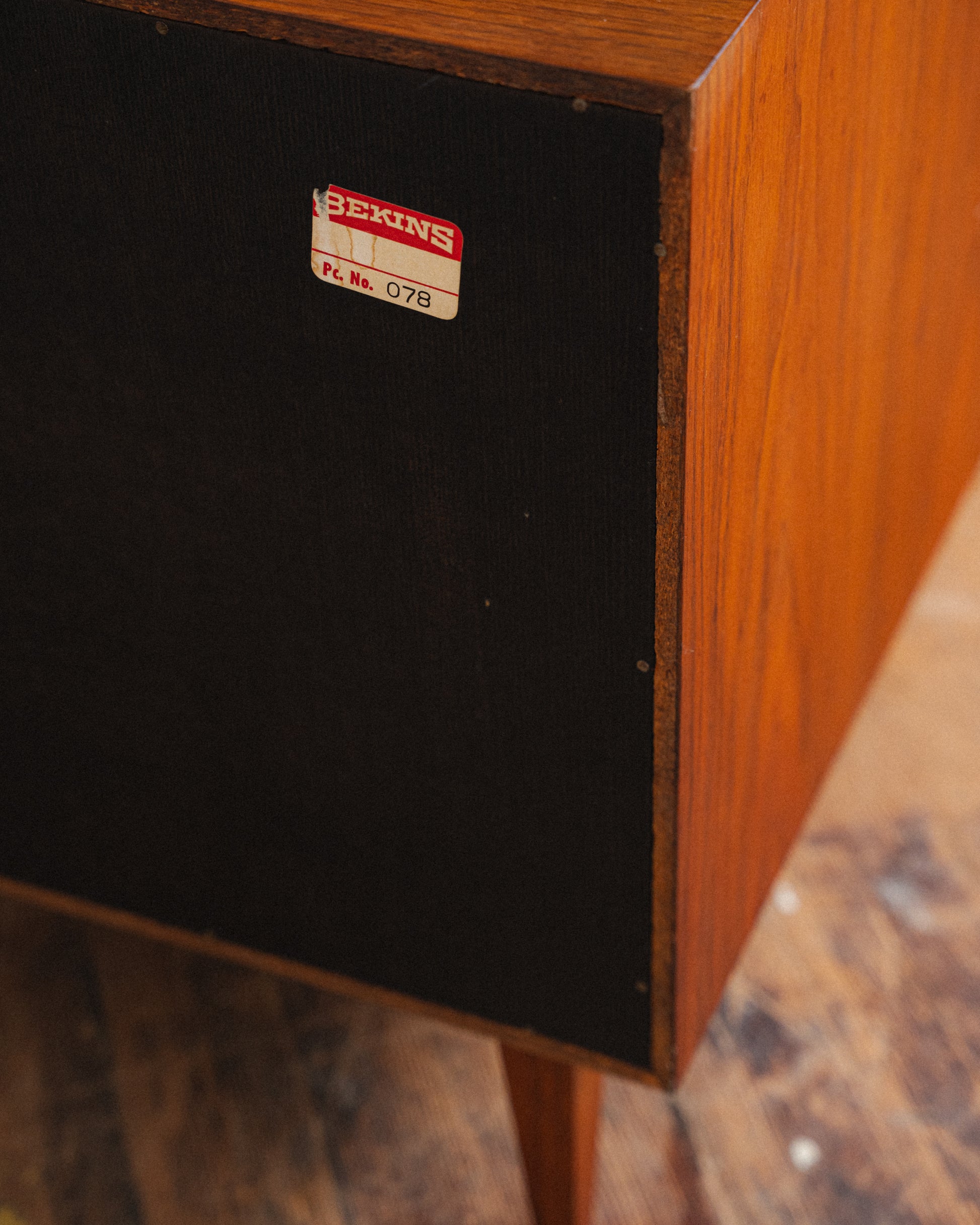 1954 Pair of George Nelson Thin Edge Bedside Tables for Herman Miler