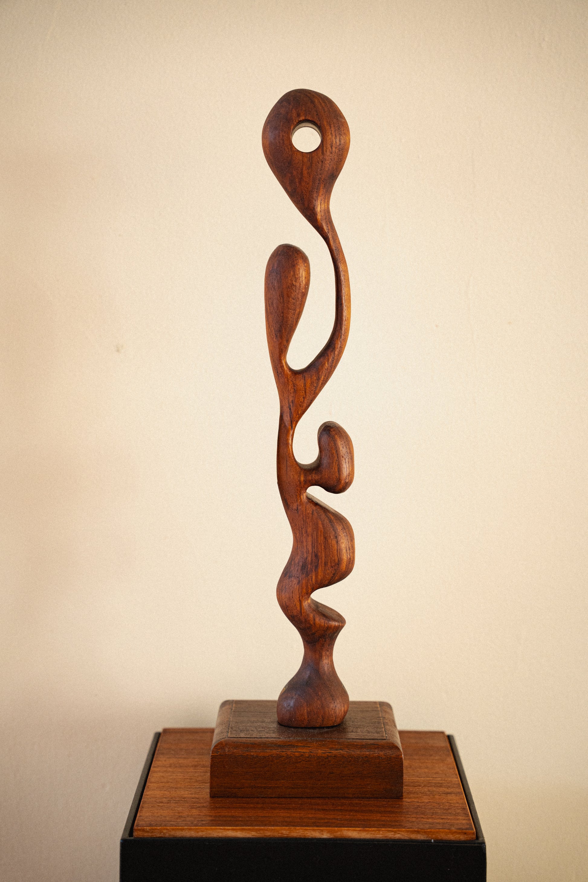 Form #10026 Reclaimed Teak Sculpture by Ozzie Uygur