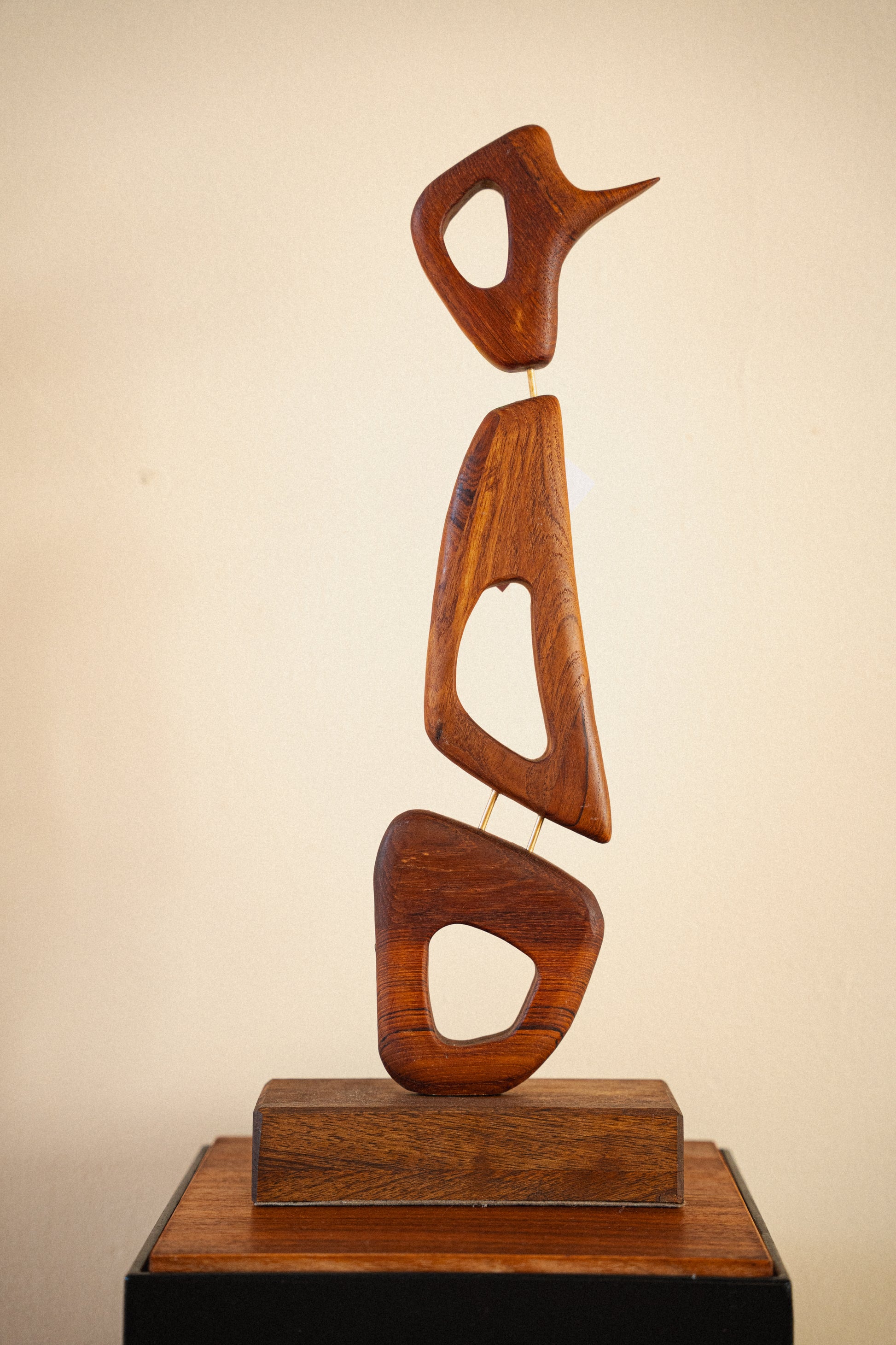 Form #10017 Reclaimed Teak Sculpture by Ozzie Uygur