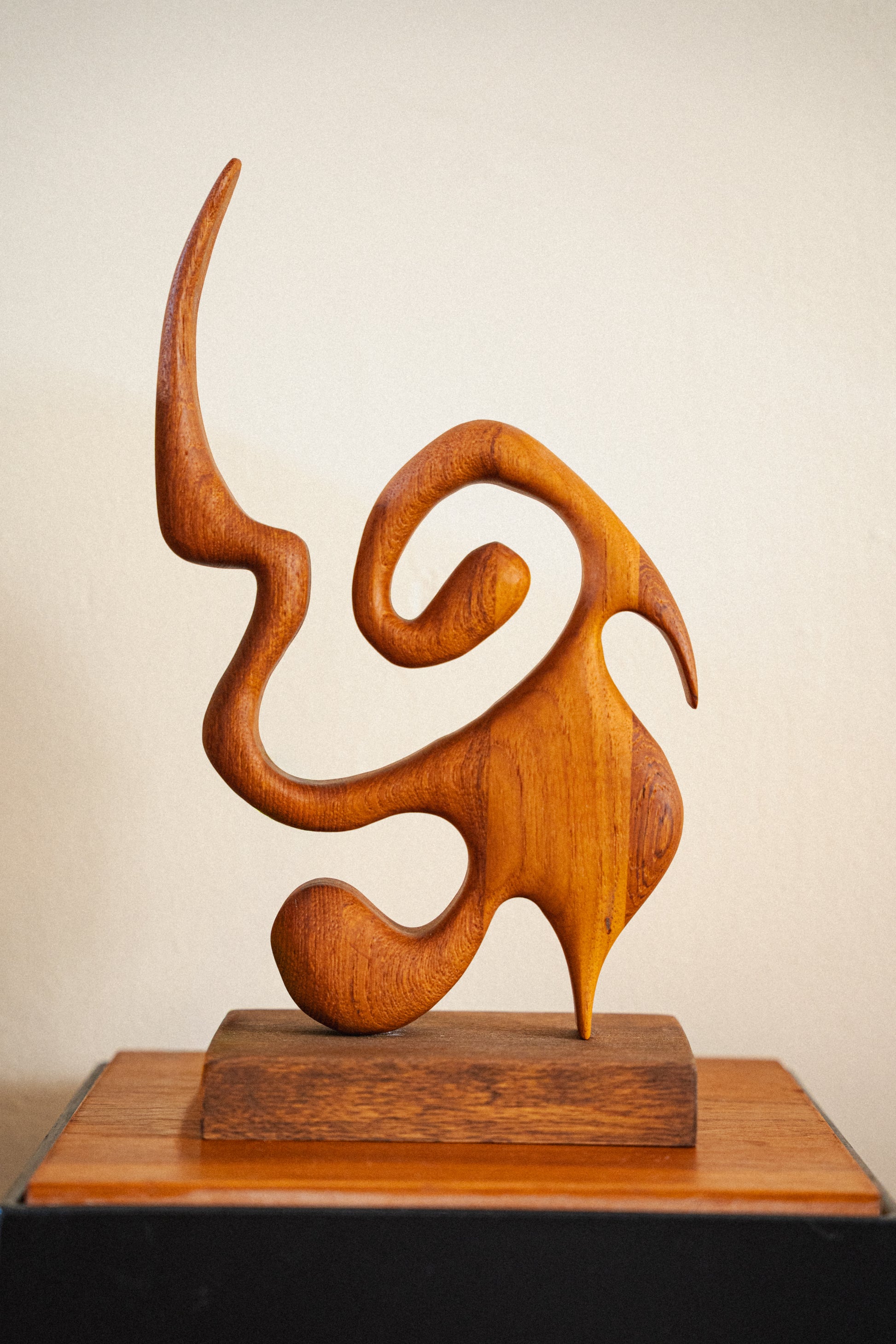 Form #10046 Reclaimed Teak Sculpture by Ozzie Uygur