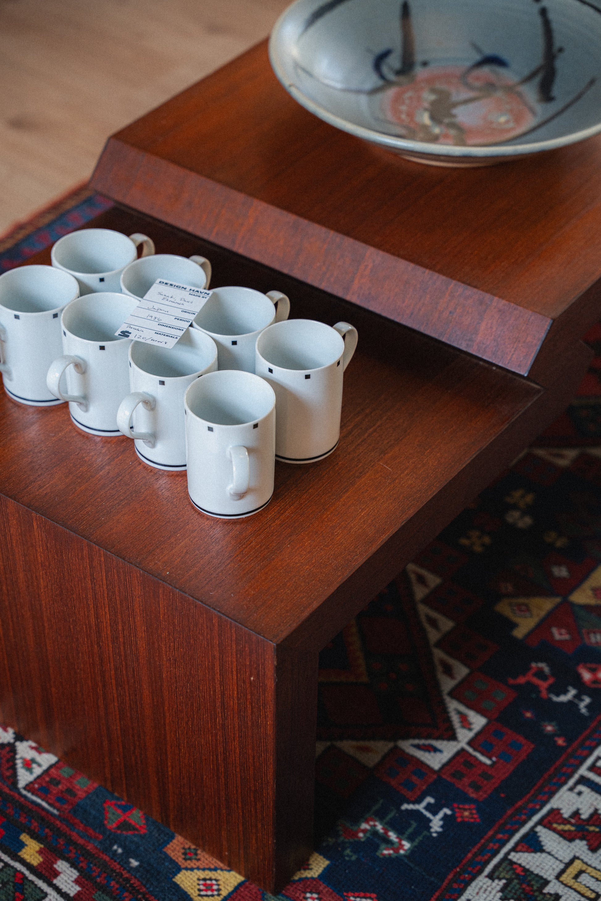 Custom Japanese Teak Coffee Table