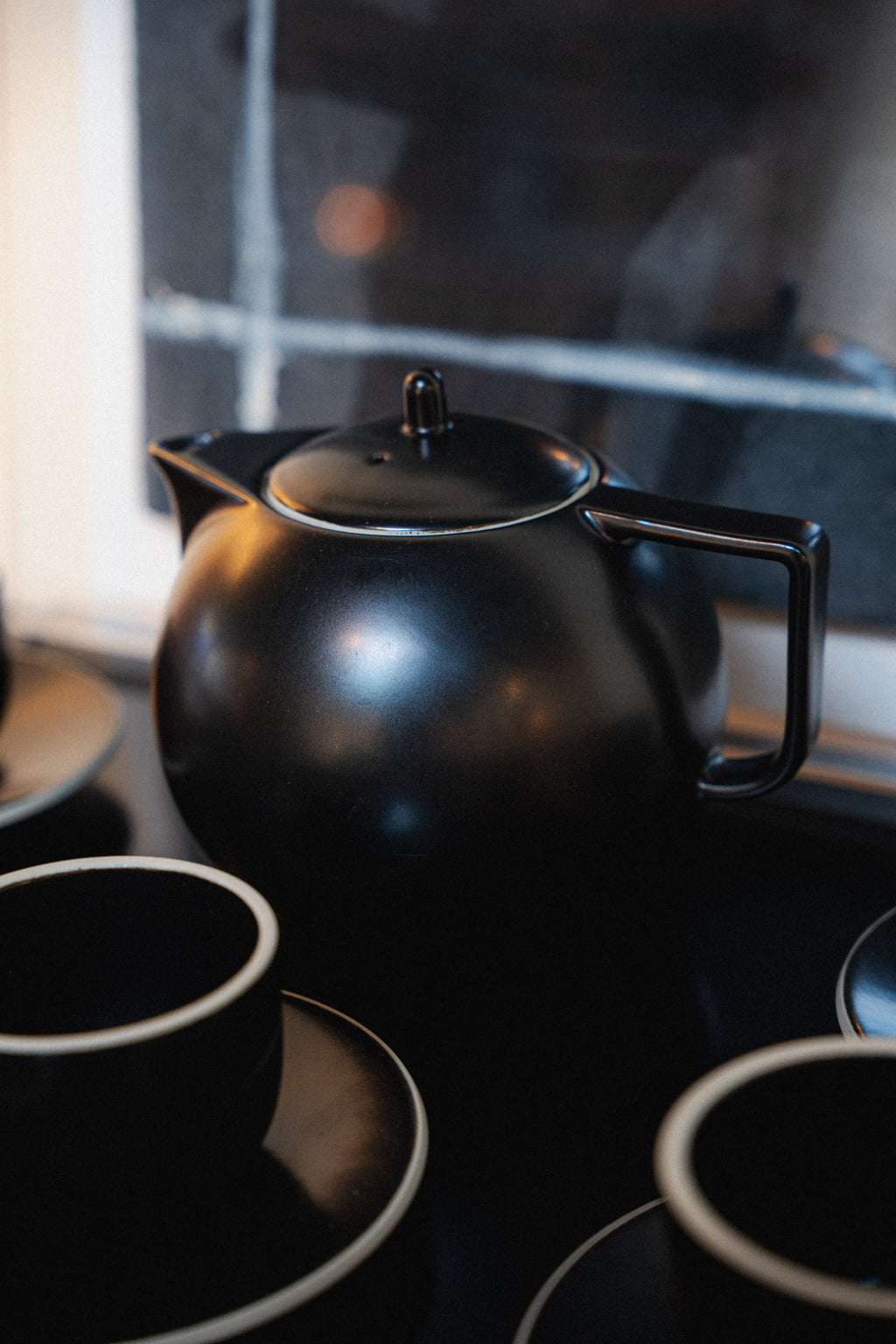 Japanese 'Colorstone' Tea Set by Massimo Vignelli for Sasaki