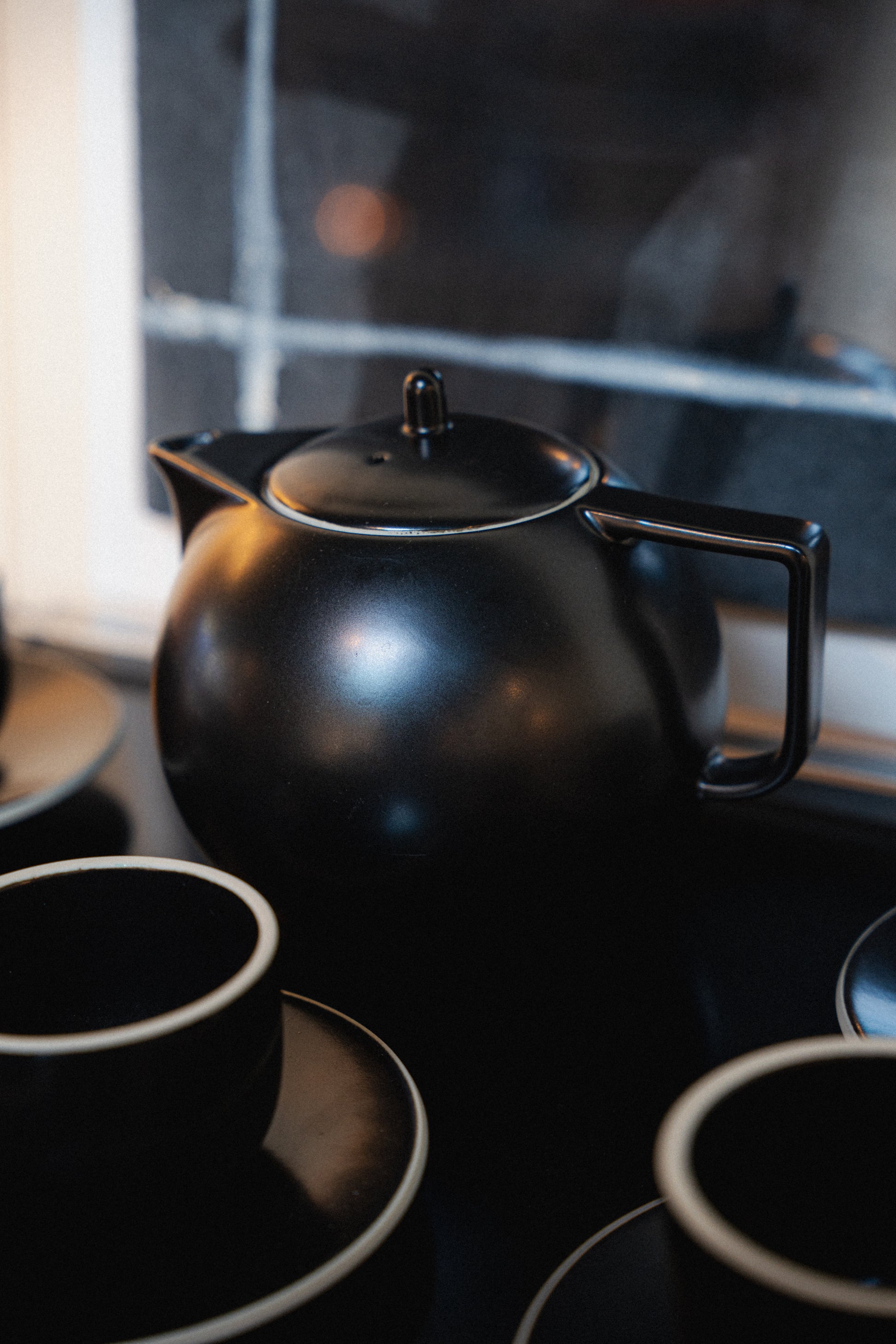 Japanese 'Colorstone' Tea Set by Massimo Vignelli for Sasaki