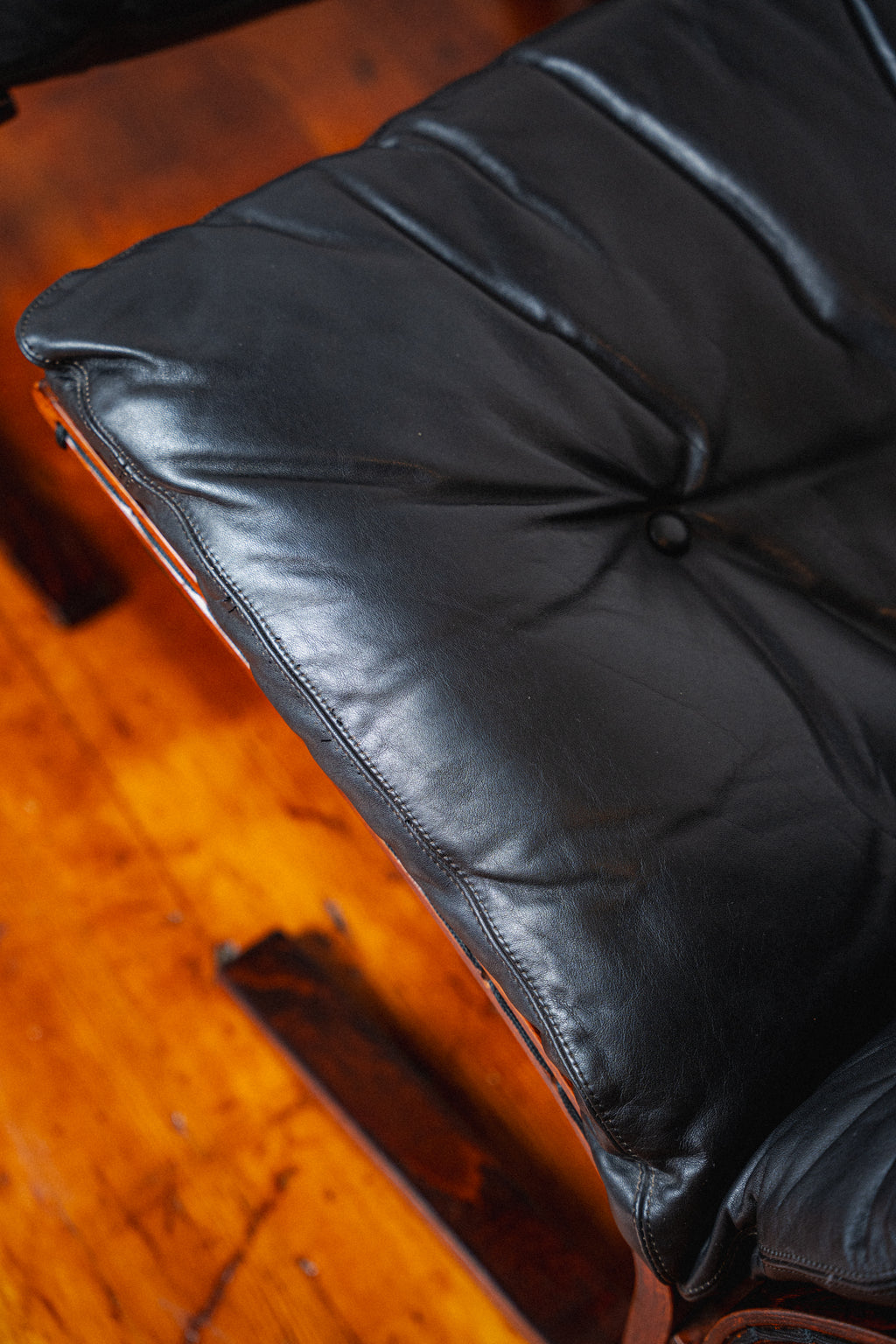 Black & Rosewood Siesta Chair by Ingmar Relling for Westnofa