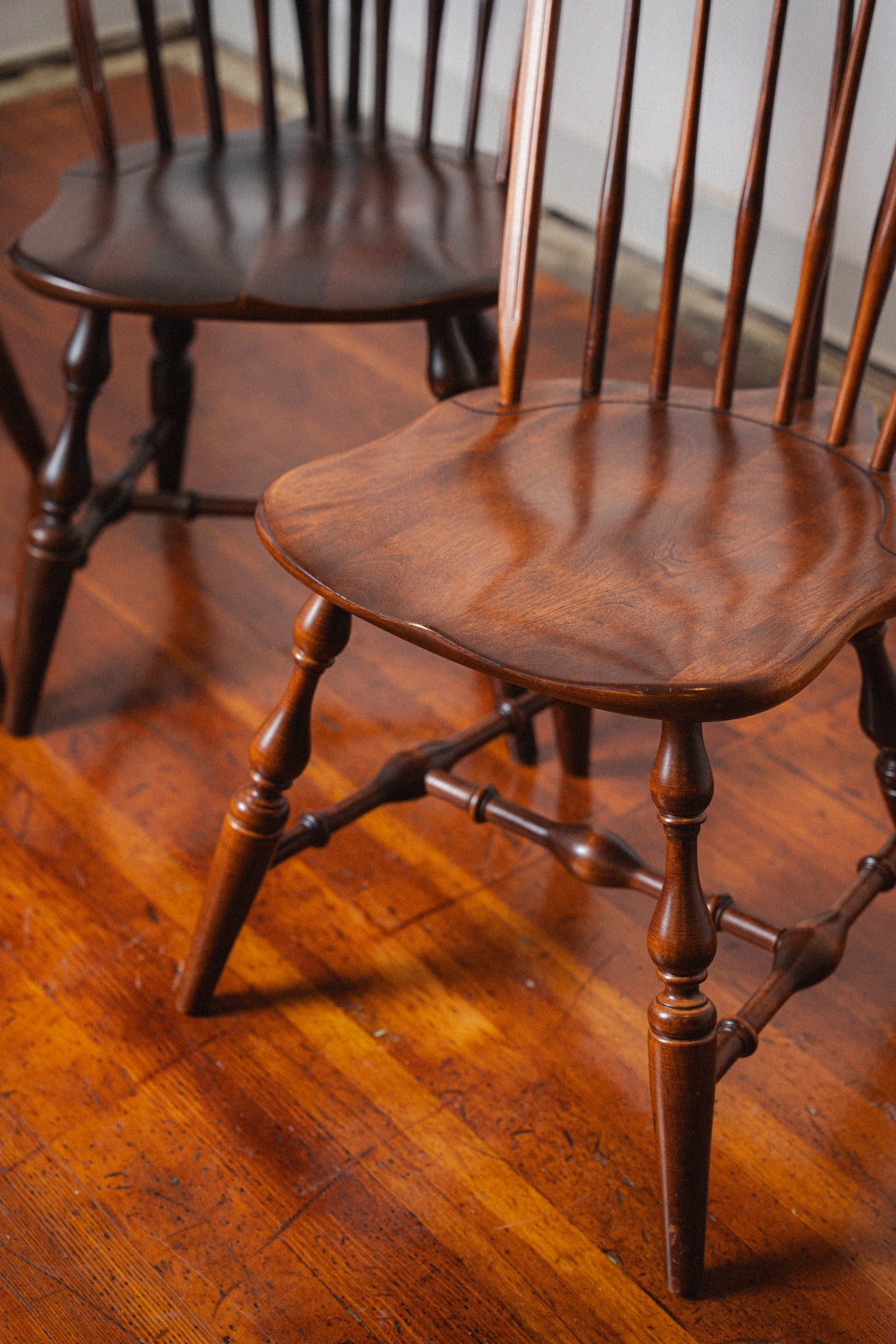 Windsor Chairs by Nichols & Stone Co. (Set of 5)