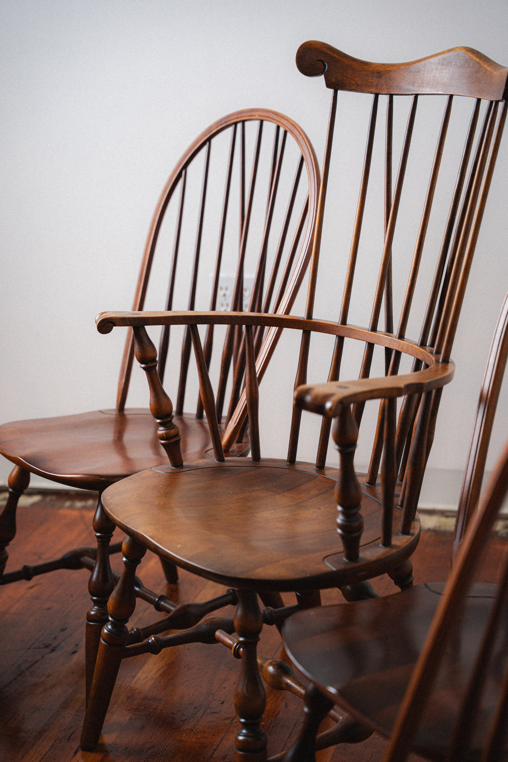 Windsor Chairs by Nichols & Stone Co. (Set of 5)