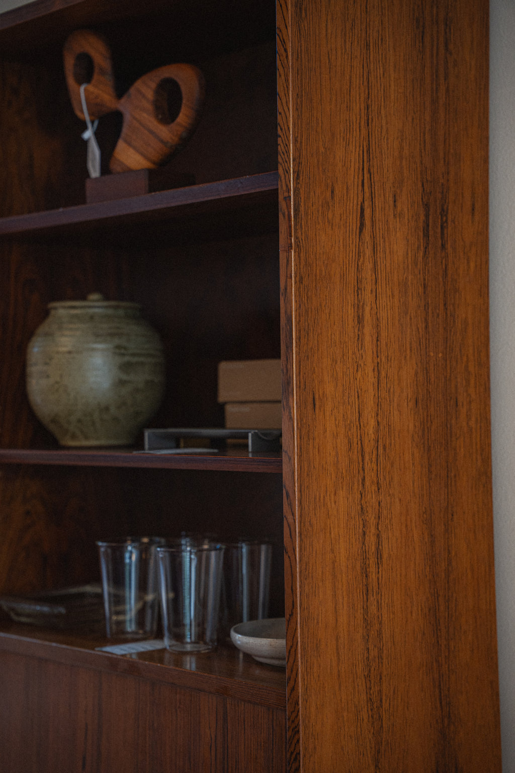 Rosewood Secretary Cabinet by Poul Hundevad