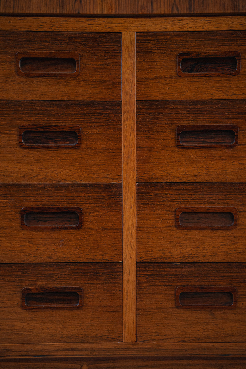 Rosewood Secretary Cabinet by Poul Hundevad