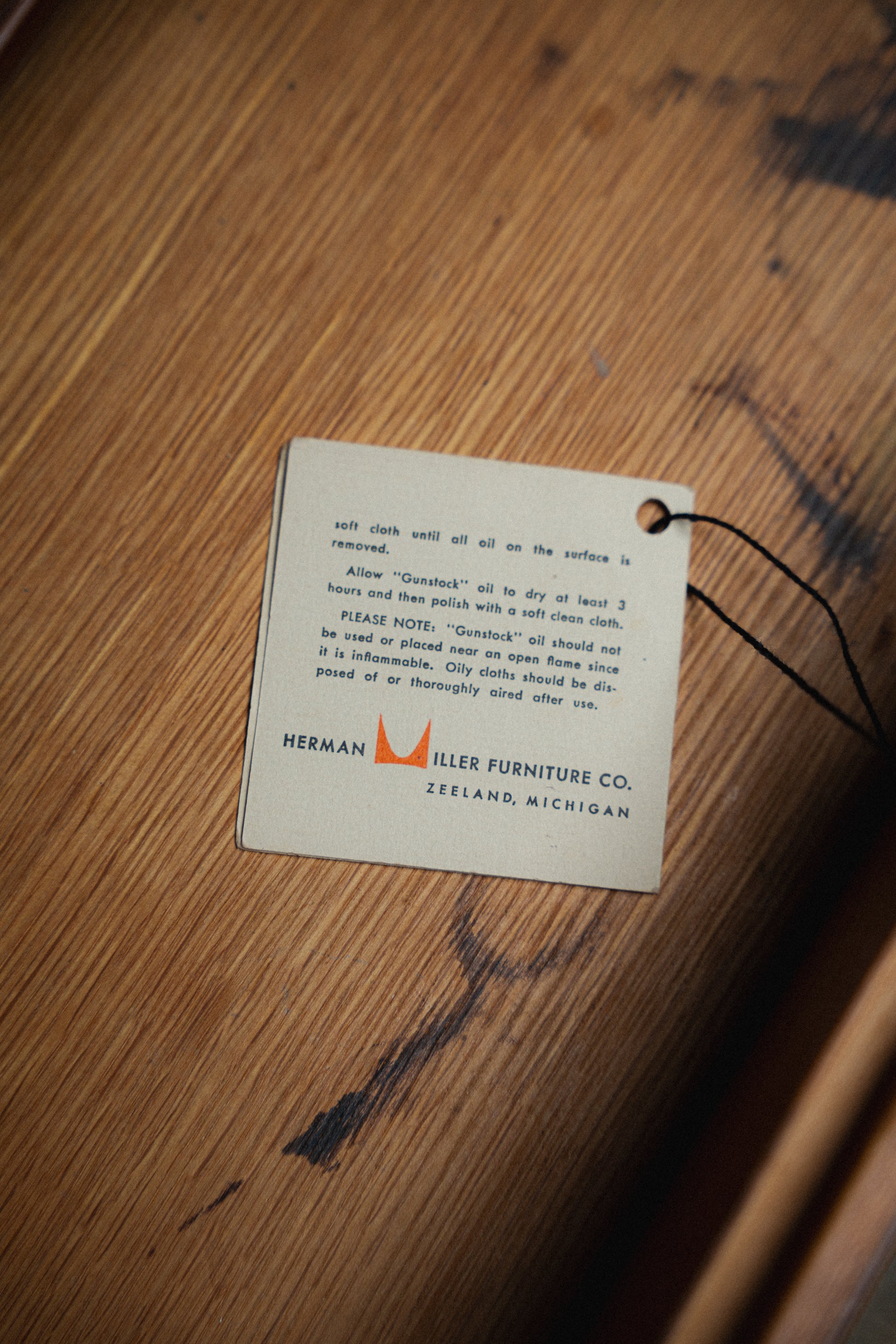 1954 Pair of George Nelson Thin Edge Bedside Tables for Herman Miller