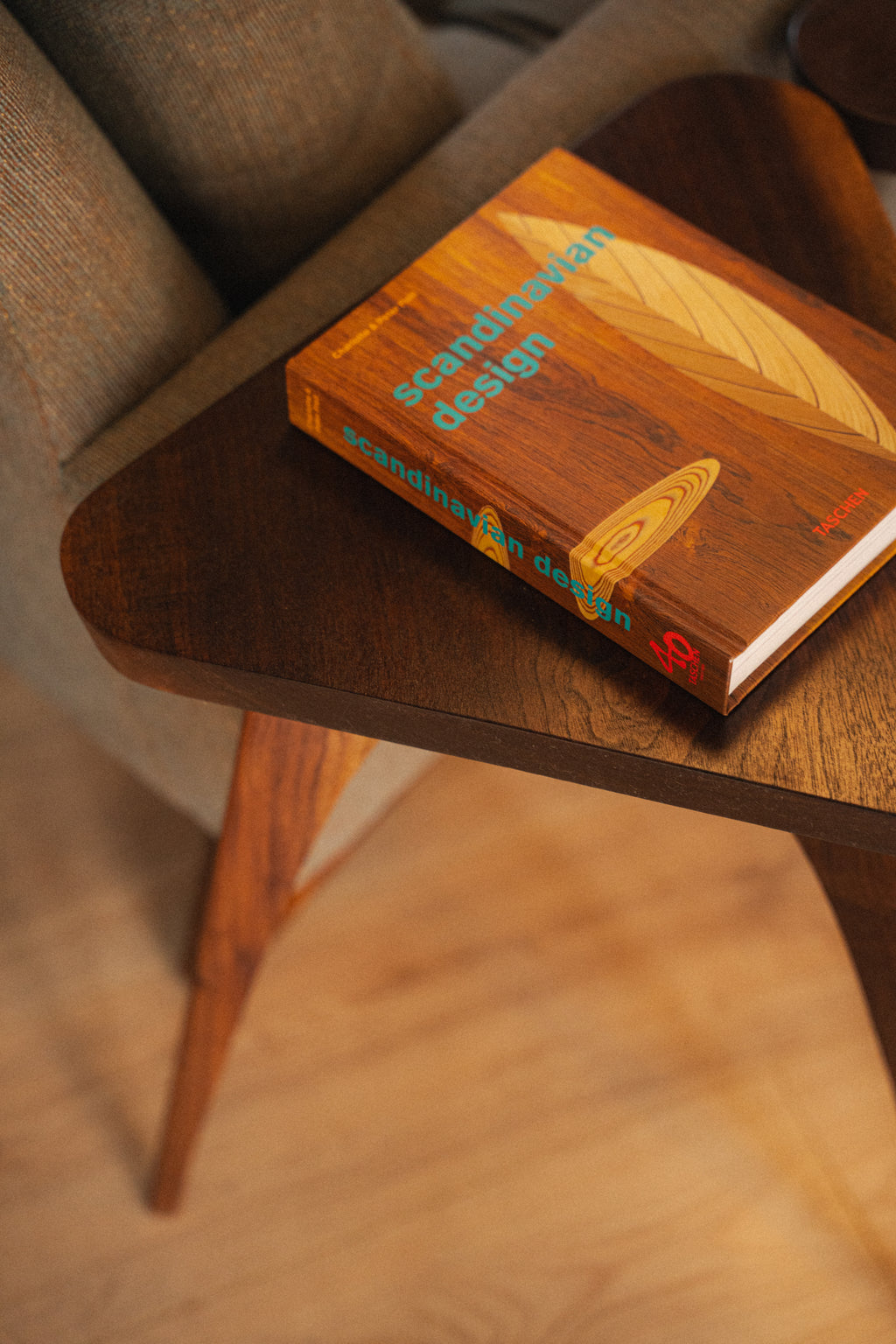 Pair of Solid Walnut Side Tables