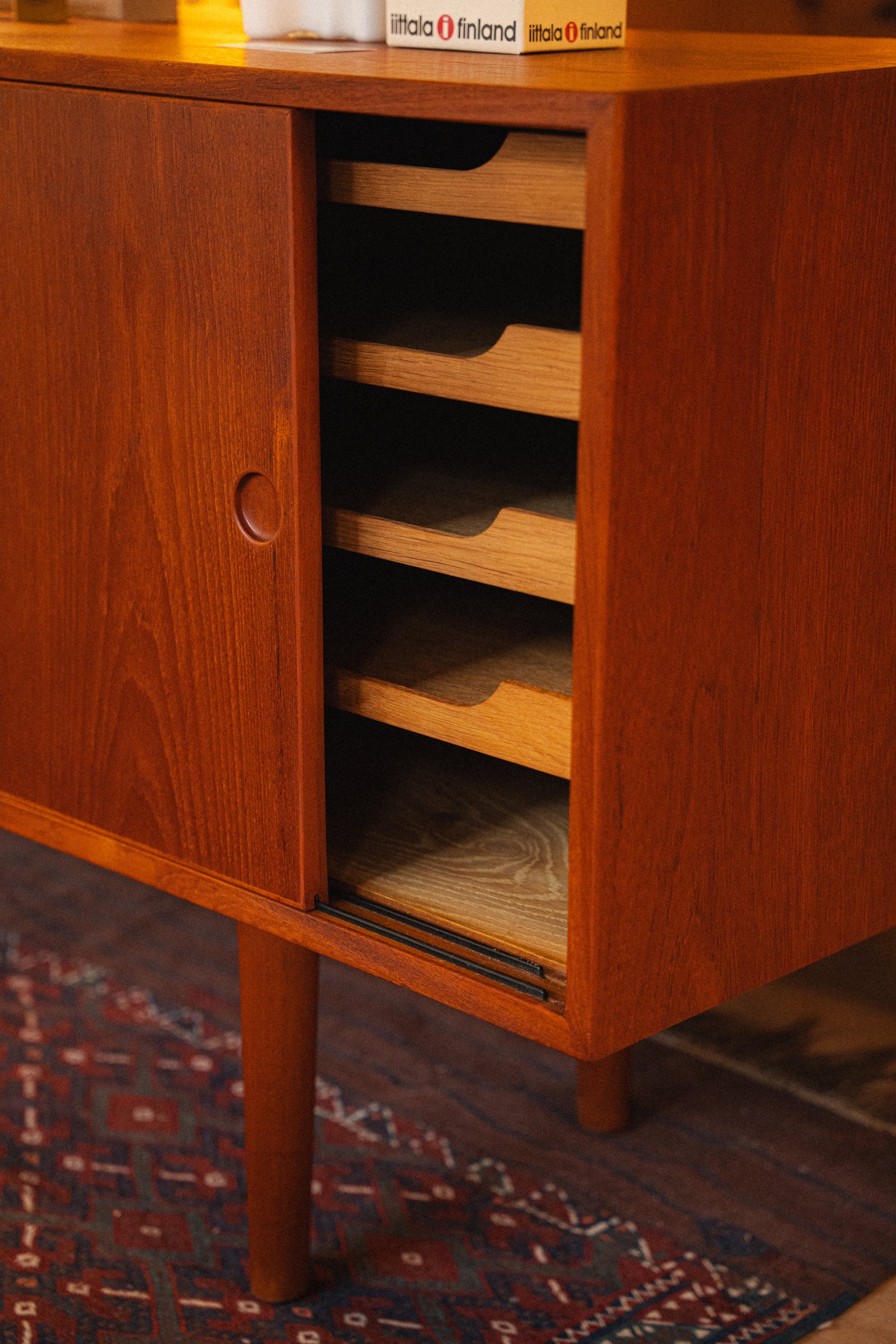 Hans Wegner Teak Sideboard for Johannes Hansen