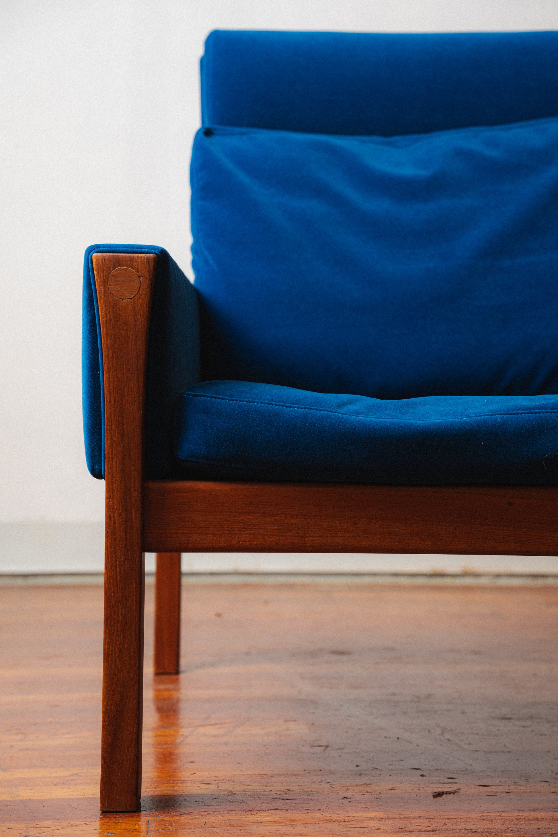 Hans Wegner AP 62 Highback Lounge Chair in Teak for AP Stolen