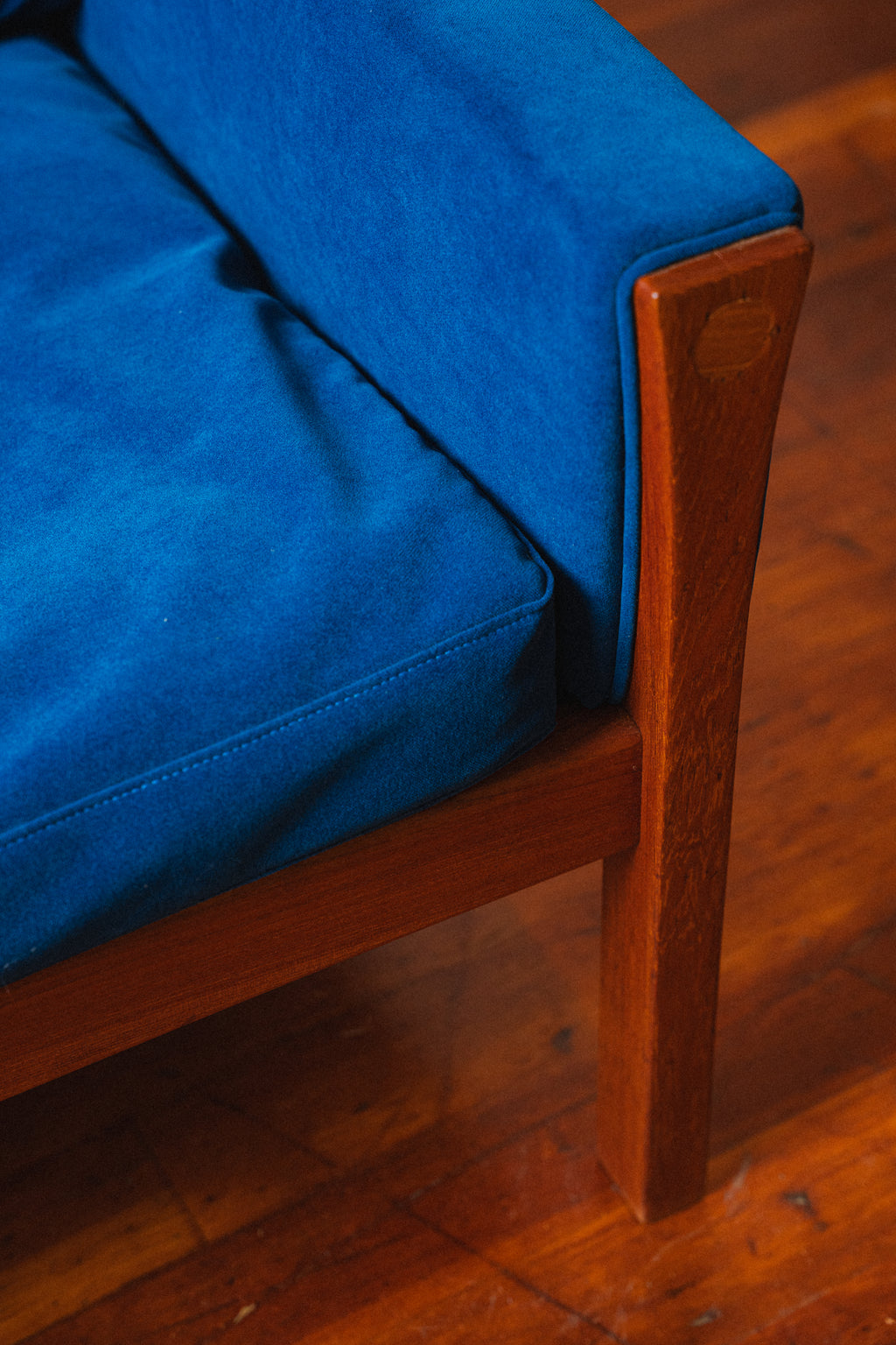 Hans Wegner AP 62 Highback Lounge Chair in Teak for AP Stolen