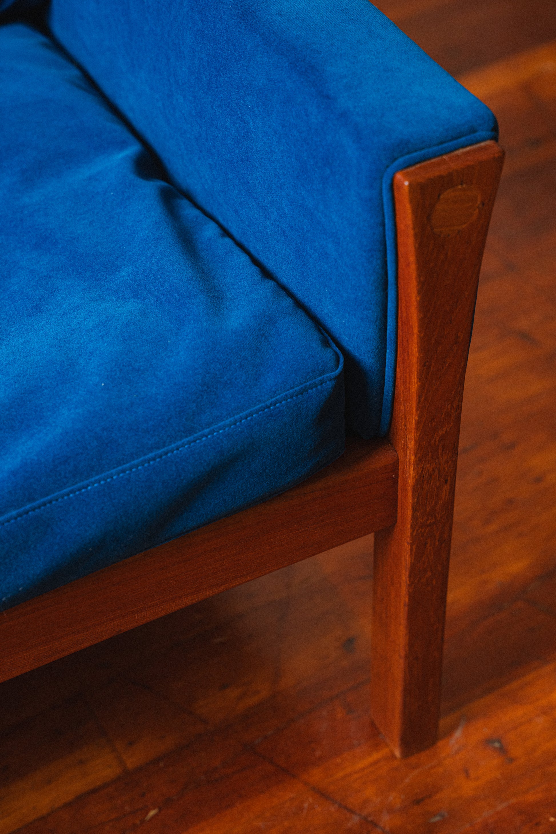 Hans Wegner AP 62 Highback Lounge Chair in Teak for AP Stolen