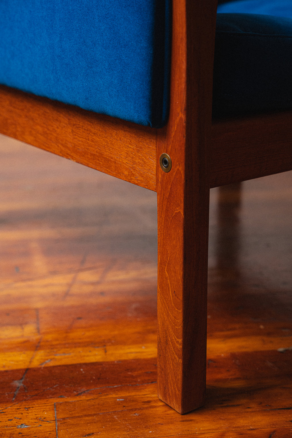 Hans Wegner AP 62 Highback Lounge Chair in Teak for AP Stolen