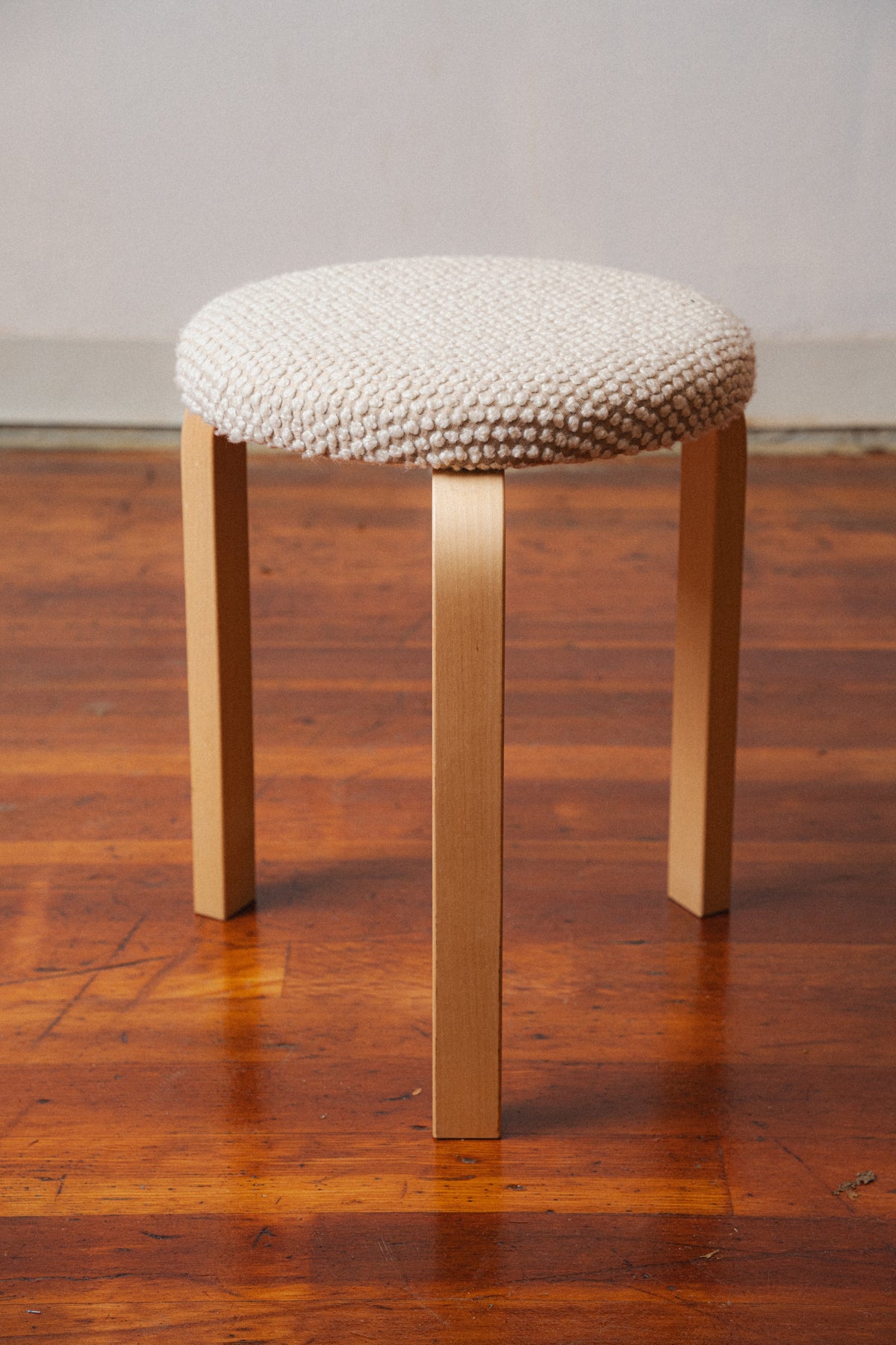 'Stool 60' Maraham Edition in 'Huddle' Textile by Alvar Aalto for Artek