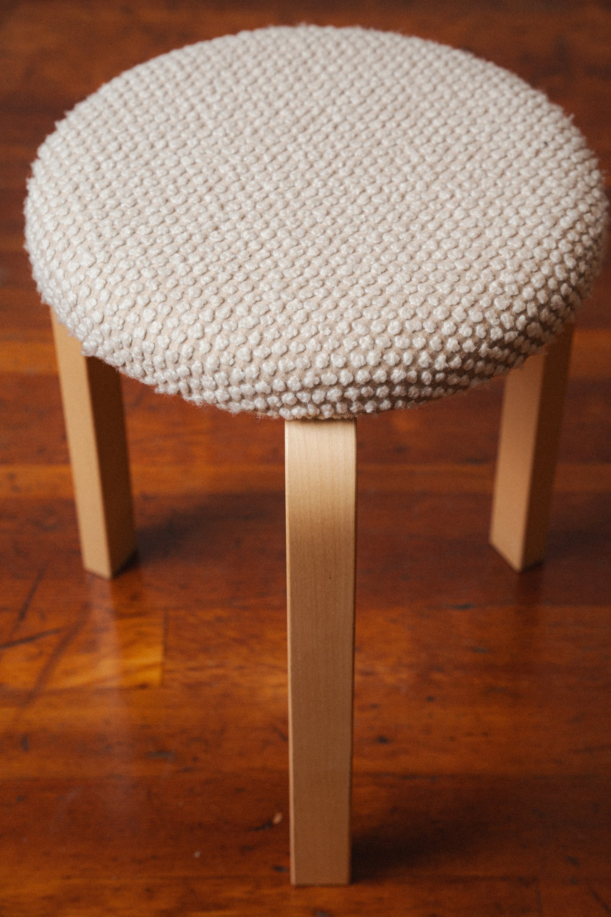'Stool 60' Maraham Edition in 'Huddle' Textile by Alvar Aalto for Artek