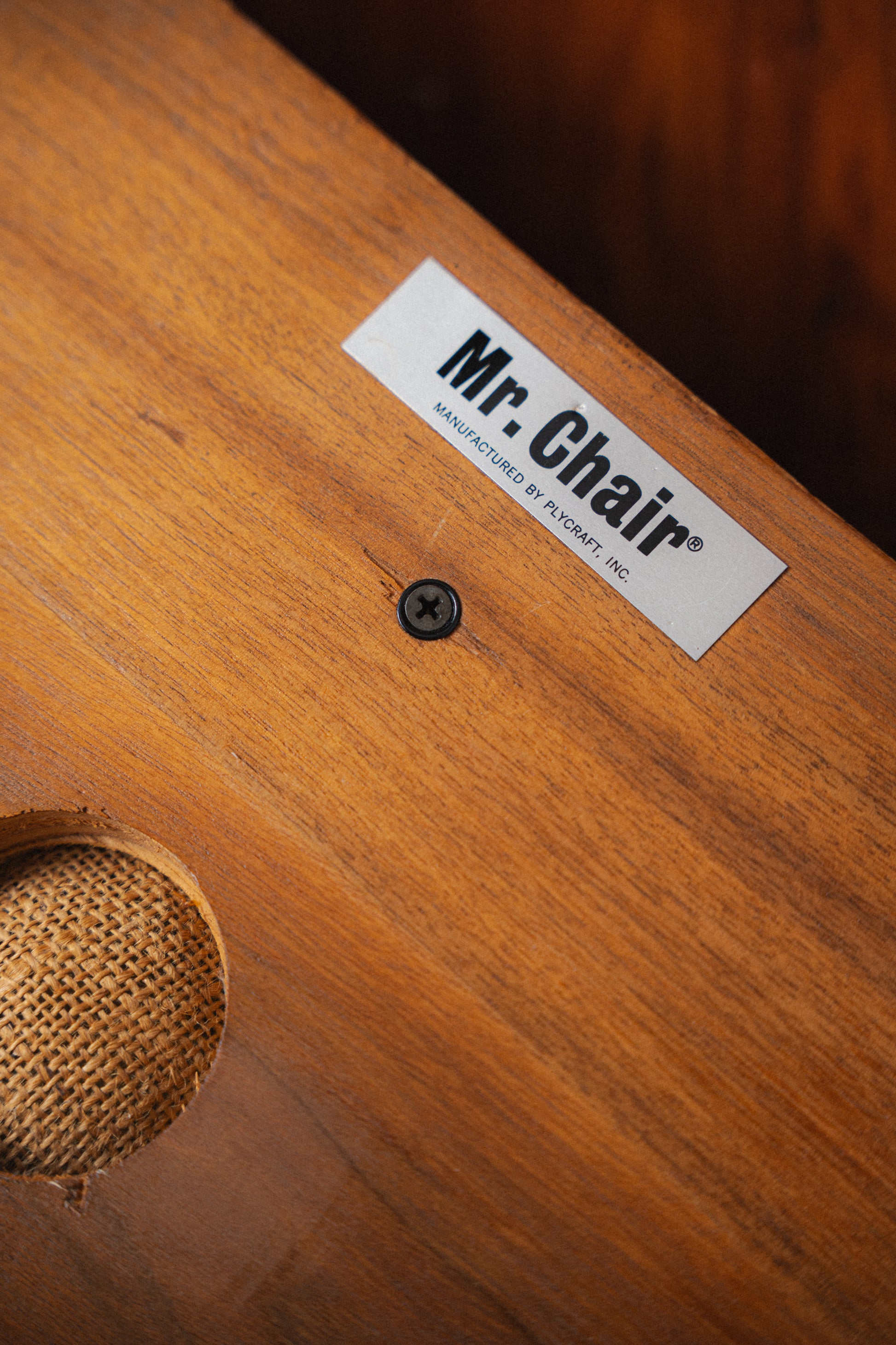 Mr. Chair w/ Ottoman by George Mulhauser for Plycraft