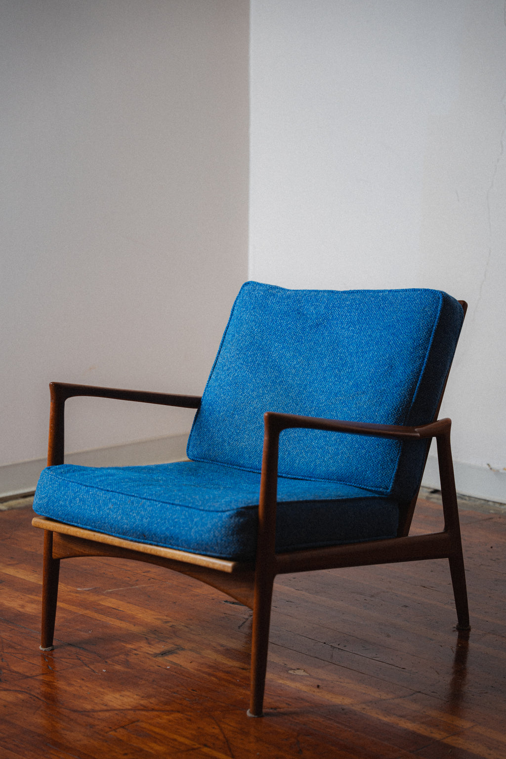 Danish Teak Lounge Chair by Ib Kofod Larsen for Selig