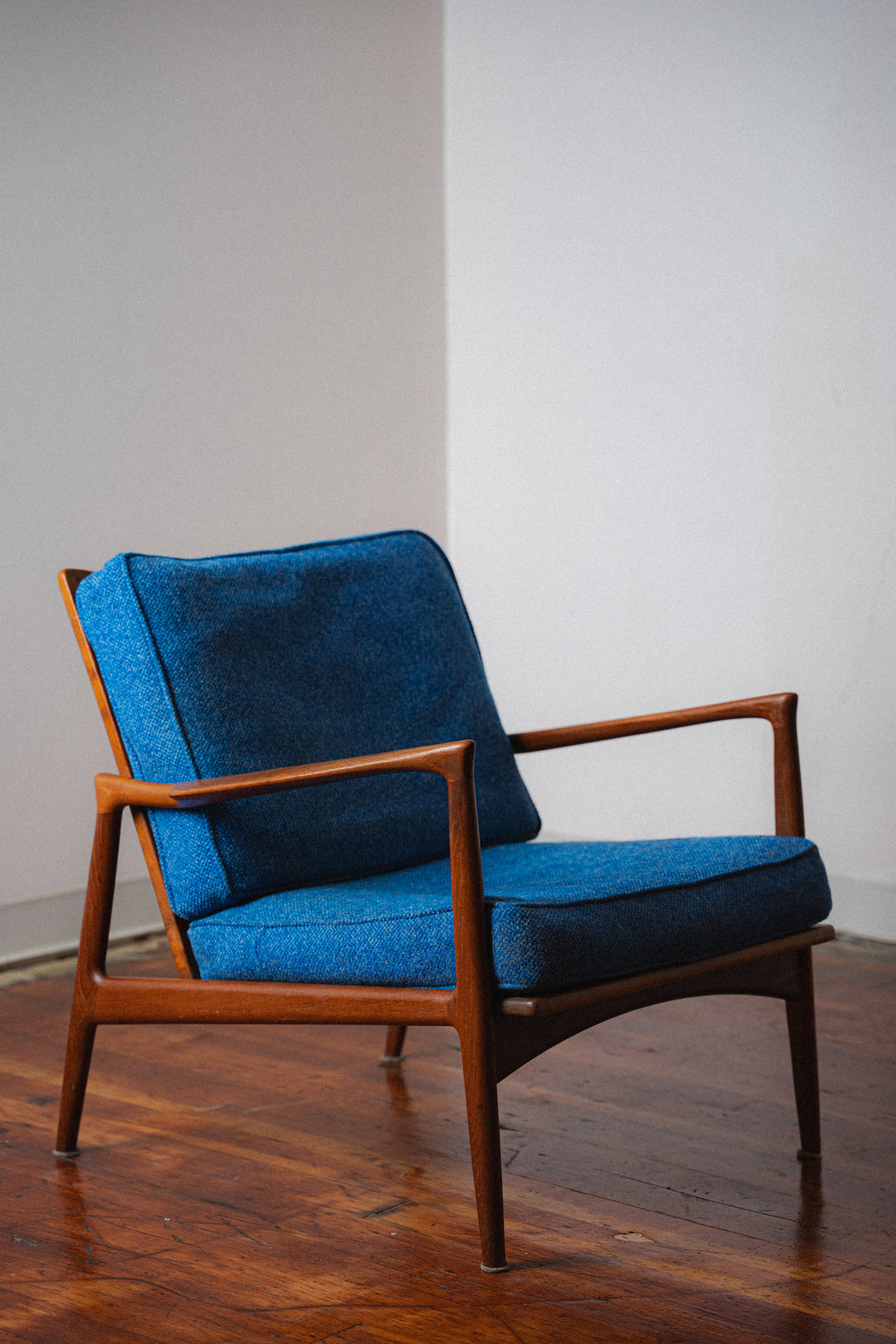 Danish Teak Lounge Chair by Ib Kofod Larsen for Selig