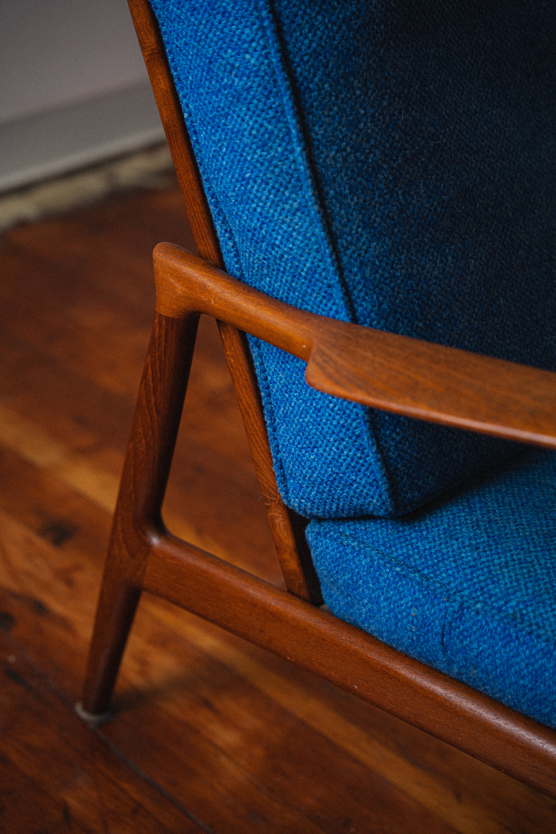 Danish Teak Lounge Chair by Ib Kofod Larsen for Selig