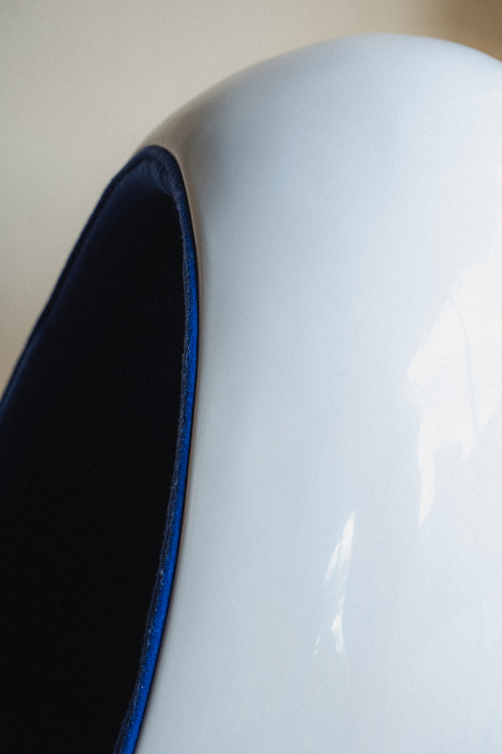 Atomic Era Egg Chair w/ Ottoman