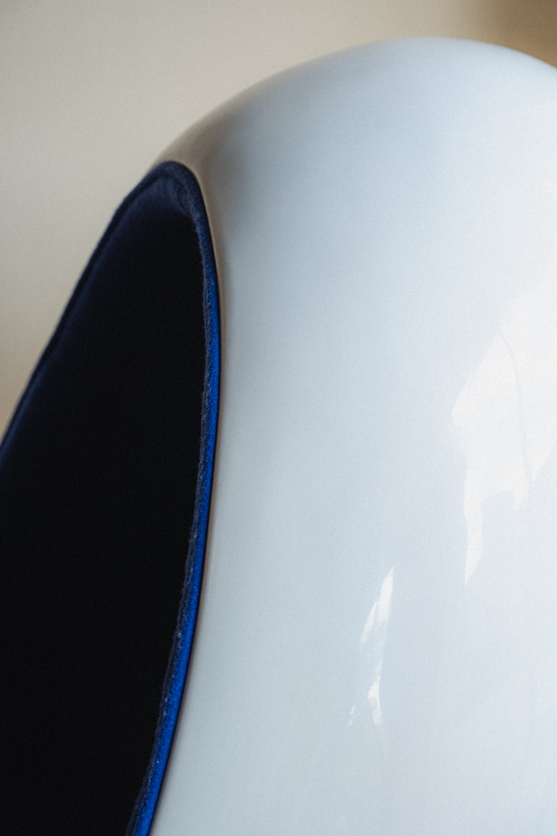 Atomic Era Egg Chair w/ Ottoman