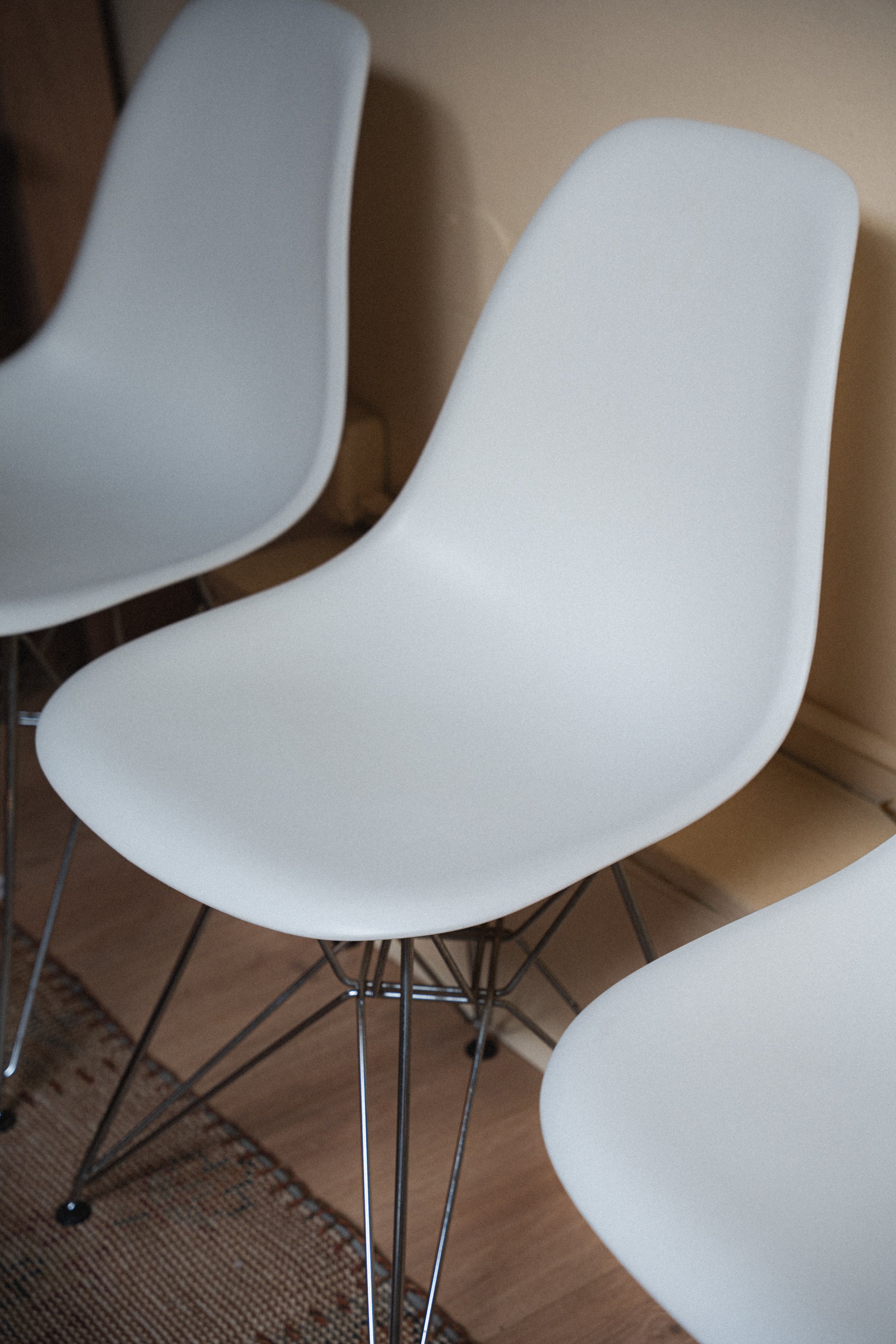 Eames Molded Plastic Chairs for Herman Miller (Set of 4)